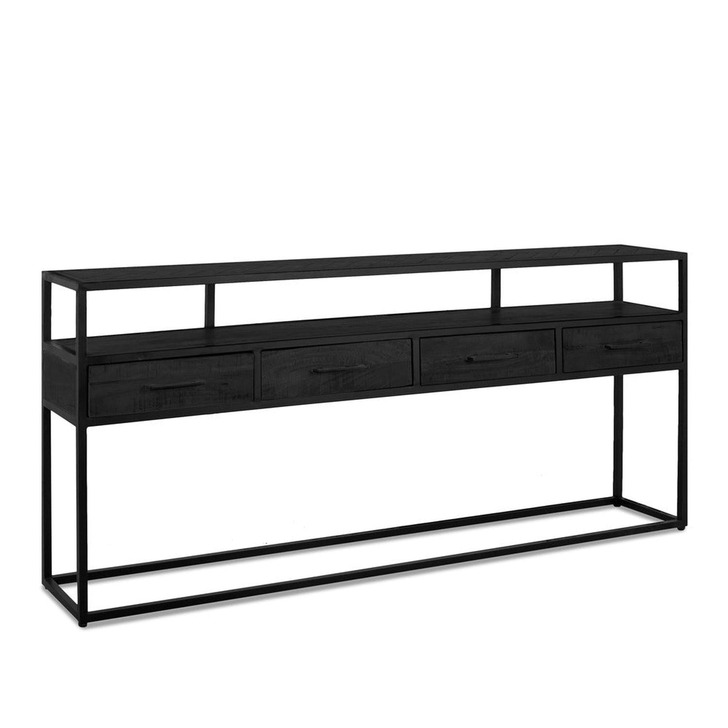 Sideboard Jax 180cm - Schwarz-Sideboards-Benoa-le canapé