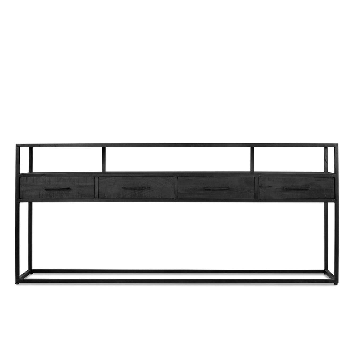 Sideboard Jax 180cm - Schwarz-Sideboards-Benoa-le canapé