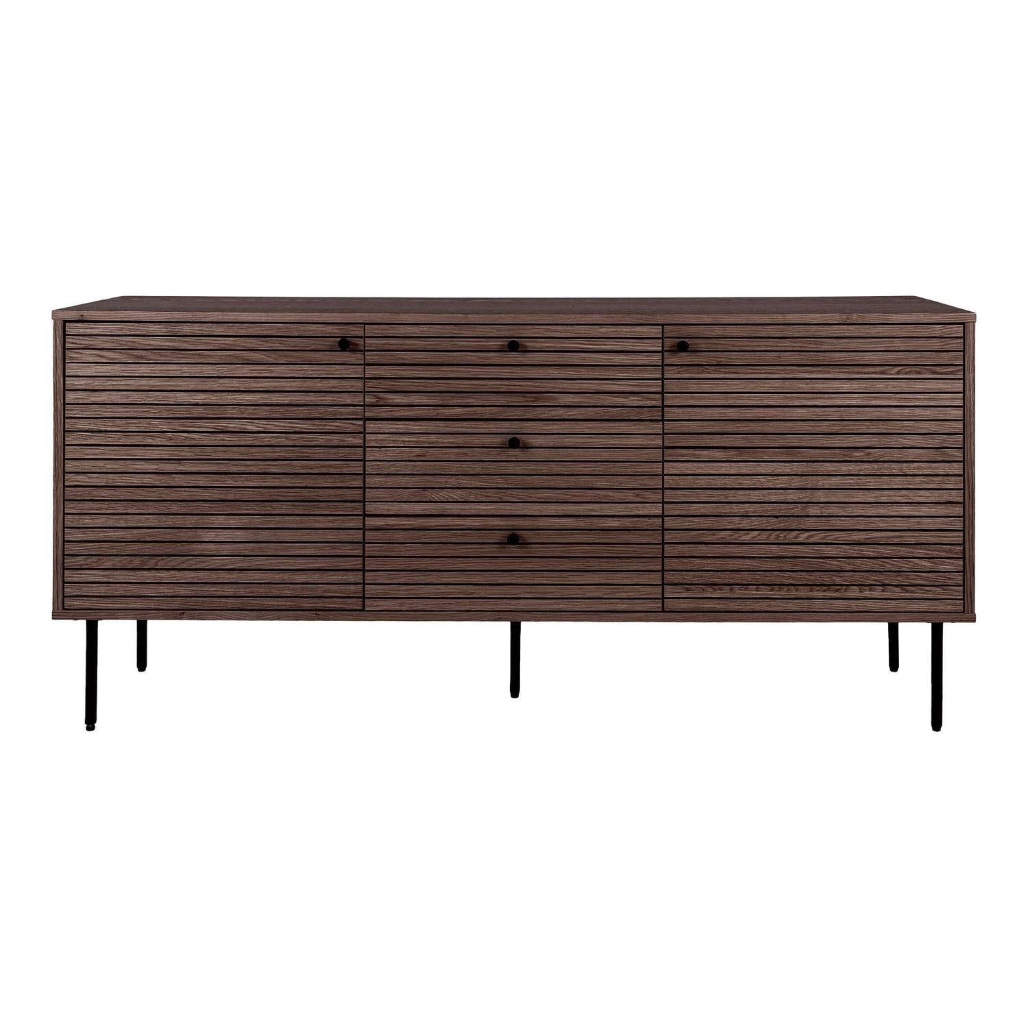 Sideboard Kyoto 150cm - Dunkelbraun-Sideboards-House Nordic-le canapé