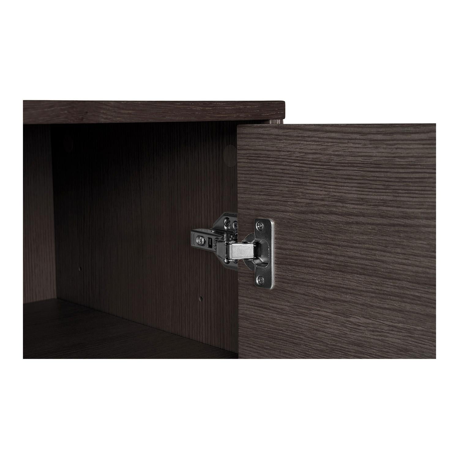 Sideboard Kyoto 150cm mit Schubladen mittig - Smoked (Dunkelbraun)-Sideboards-House Nordic-le canapé