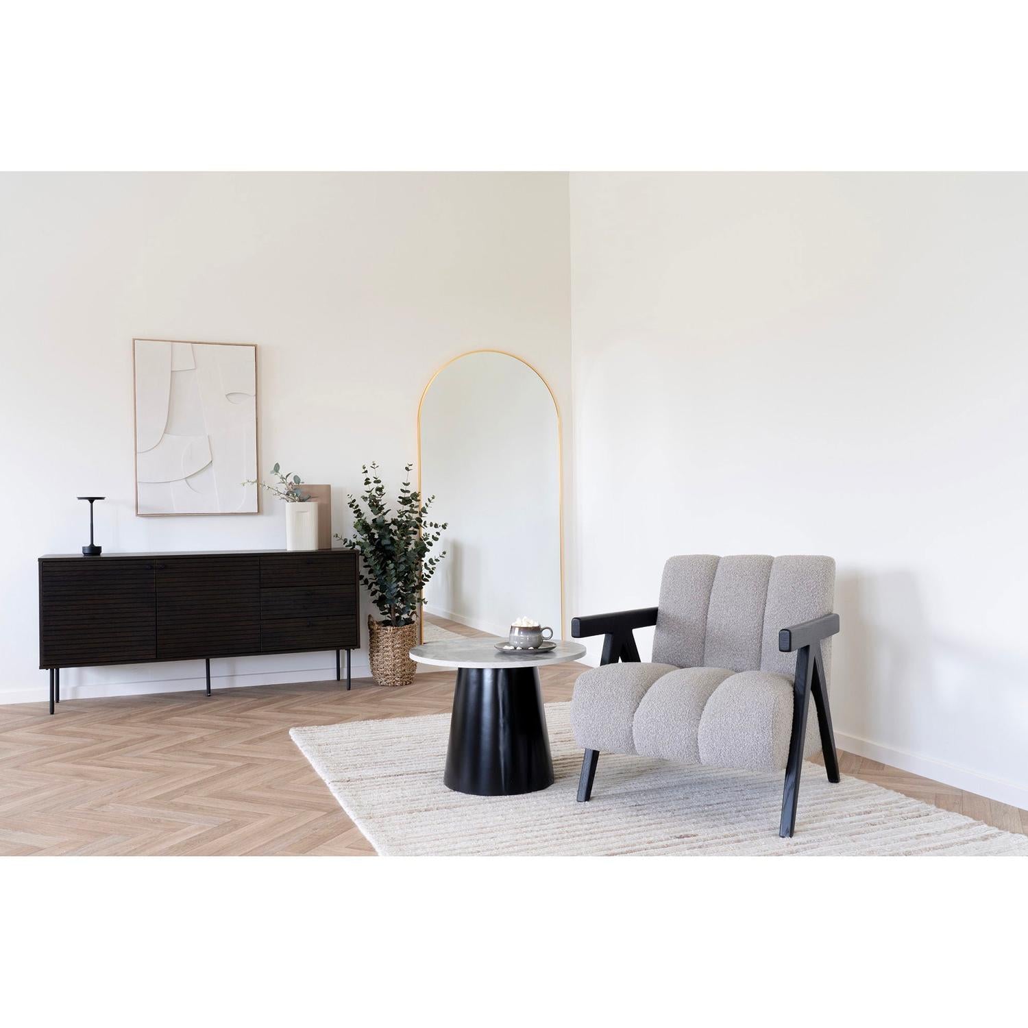 Sideboard Kyoto 150cm mit Schubladen rechts - Smoked (Dunkelbraun)-Sideboards-House Nordic-le canapé