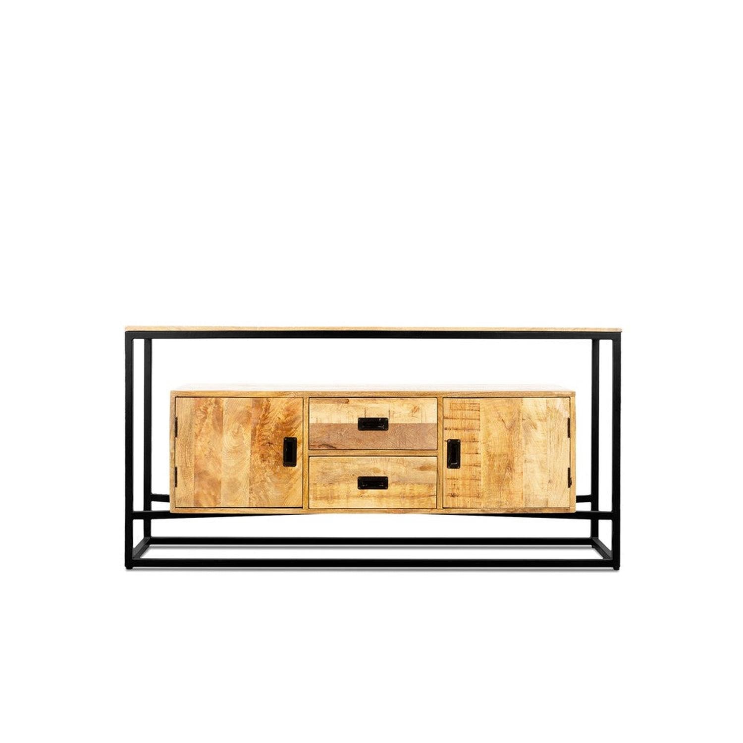 Sideboard Len 160x80cm - Natur-Sideboards-Benoa-le canapé
