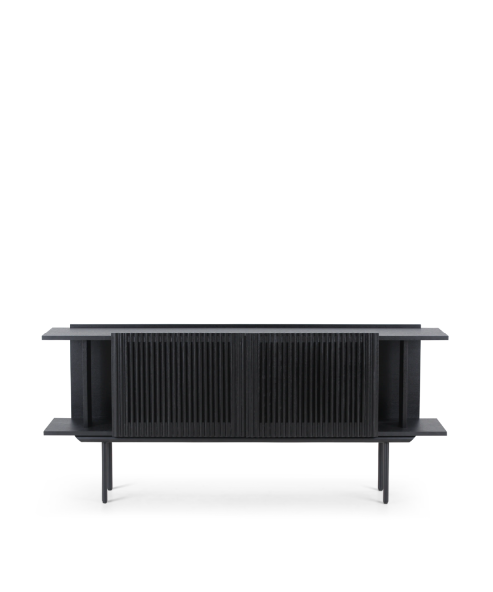 Sideboard Louvre 175cm - Schwarz-Sideboards-Njordec-le canapé