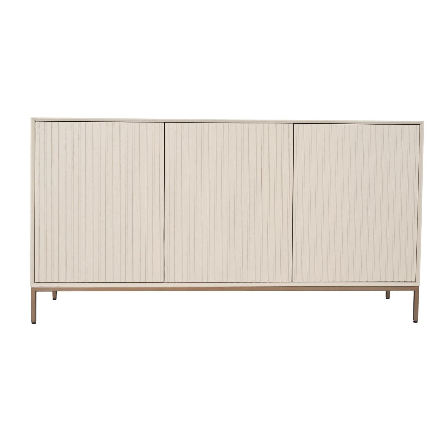 Sideboard Madison aus Mangoholz 165cm - Sandbraun-Sideboards-Starfurn-le canapé