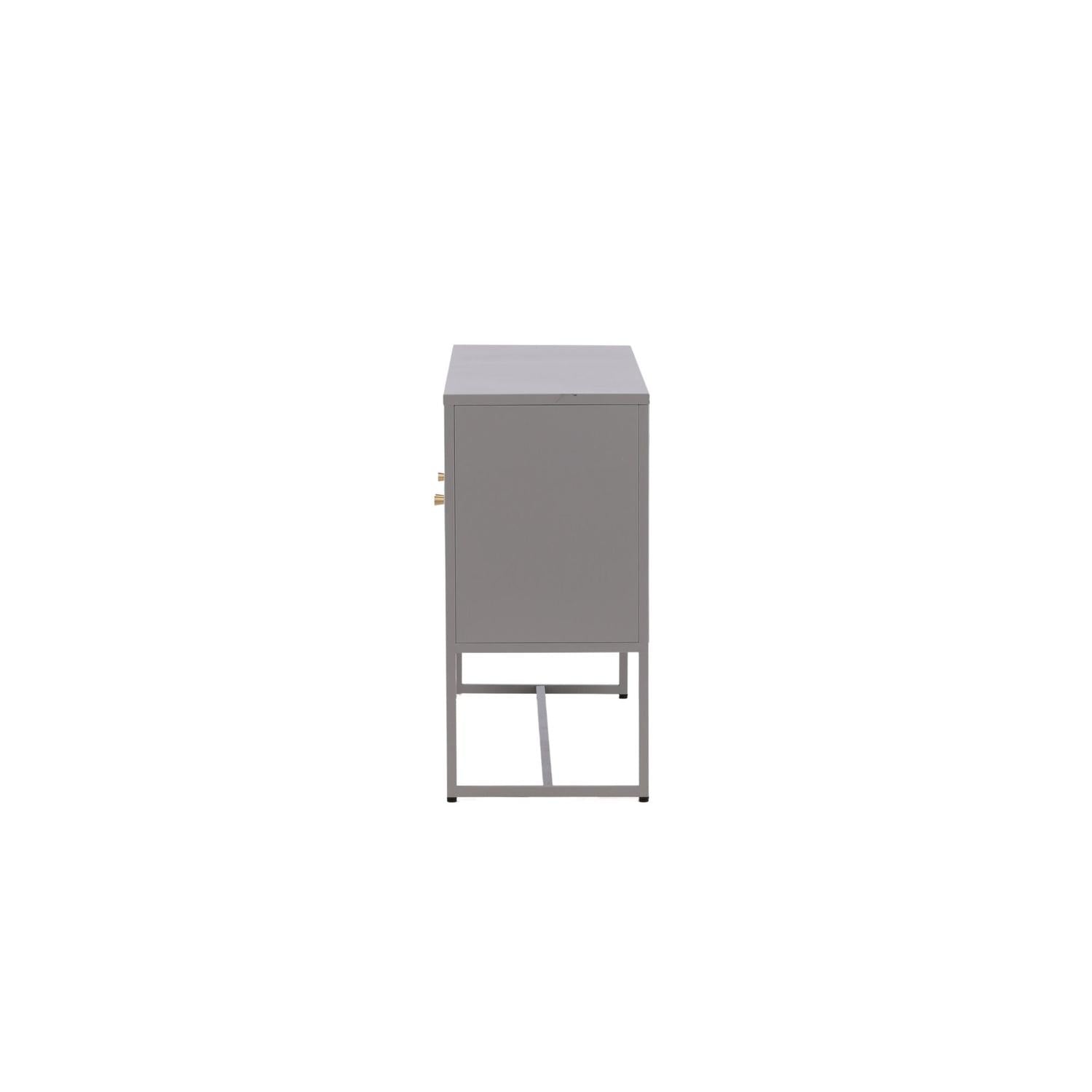 Sideboard Malla 120cm - Hellgrau-Sideboards-Venture Home-le canapé