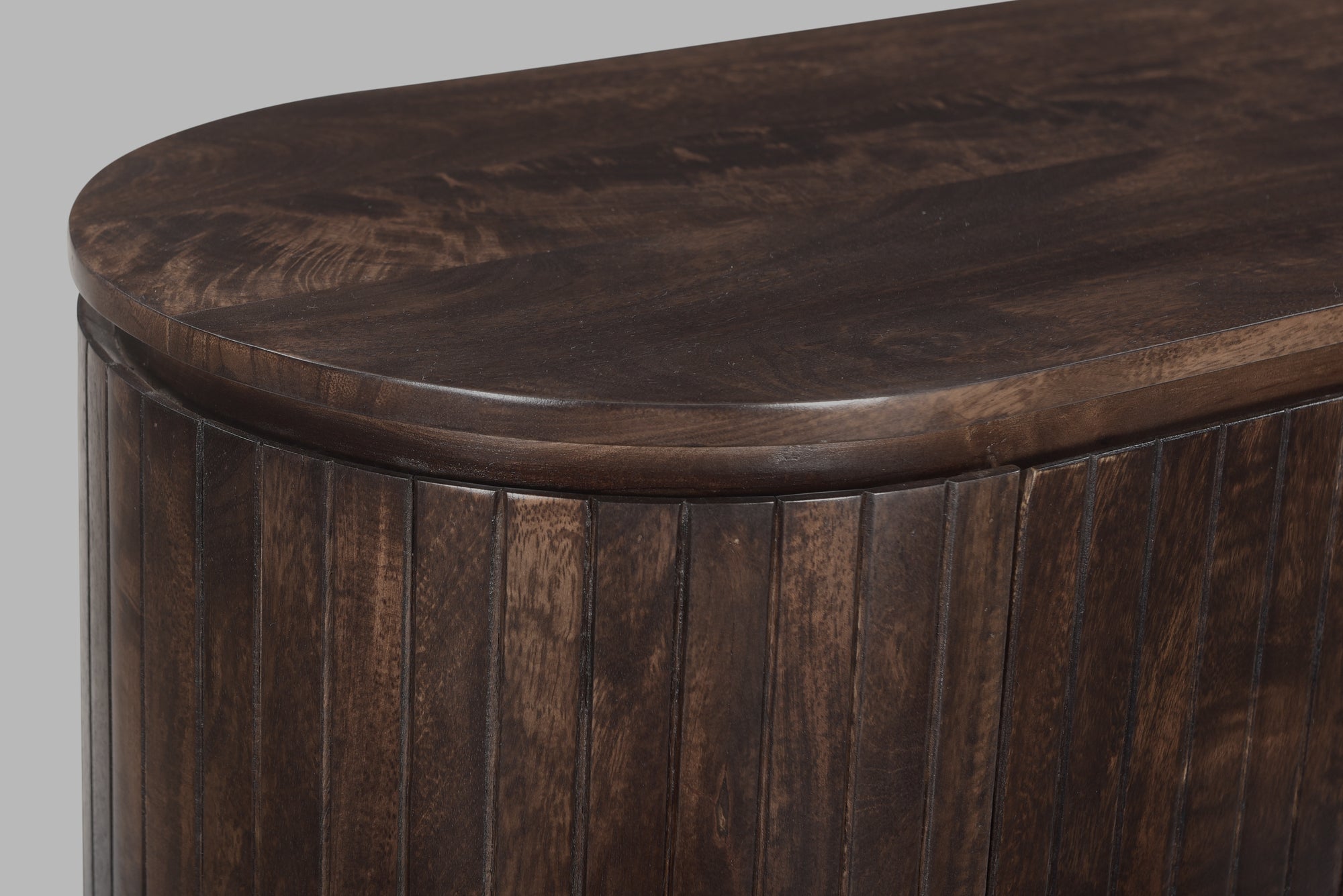 Sideboard Noor aus Mangoholz 170cm - Dunkelbraun-Sideboards-Livingfurn-le canapé