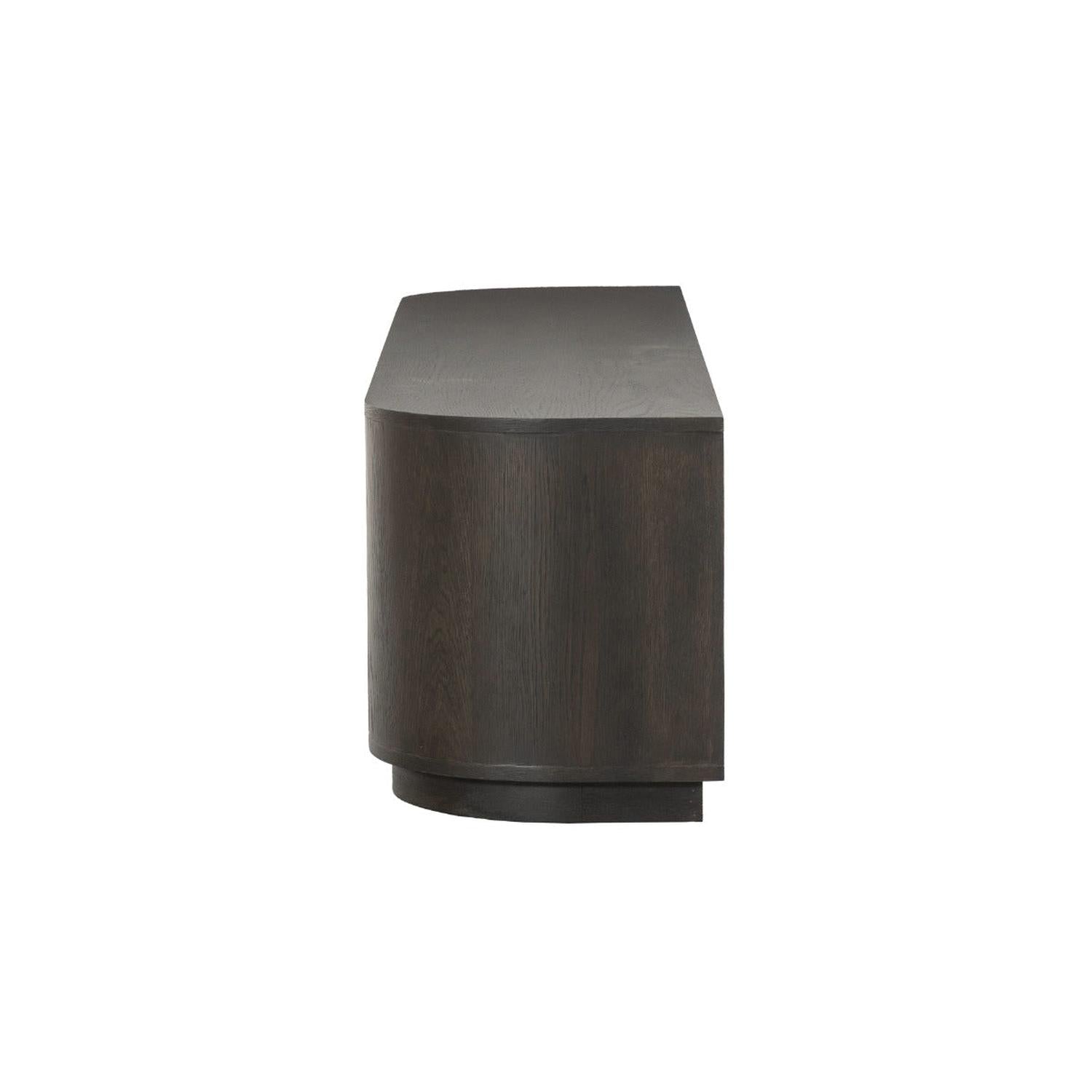 Sideboard Novero 180cm - Dunkelbraun-Sideboards-Livingfurn-le canapé