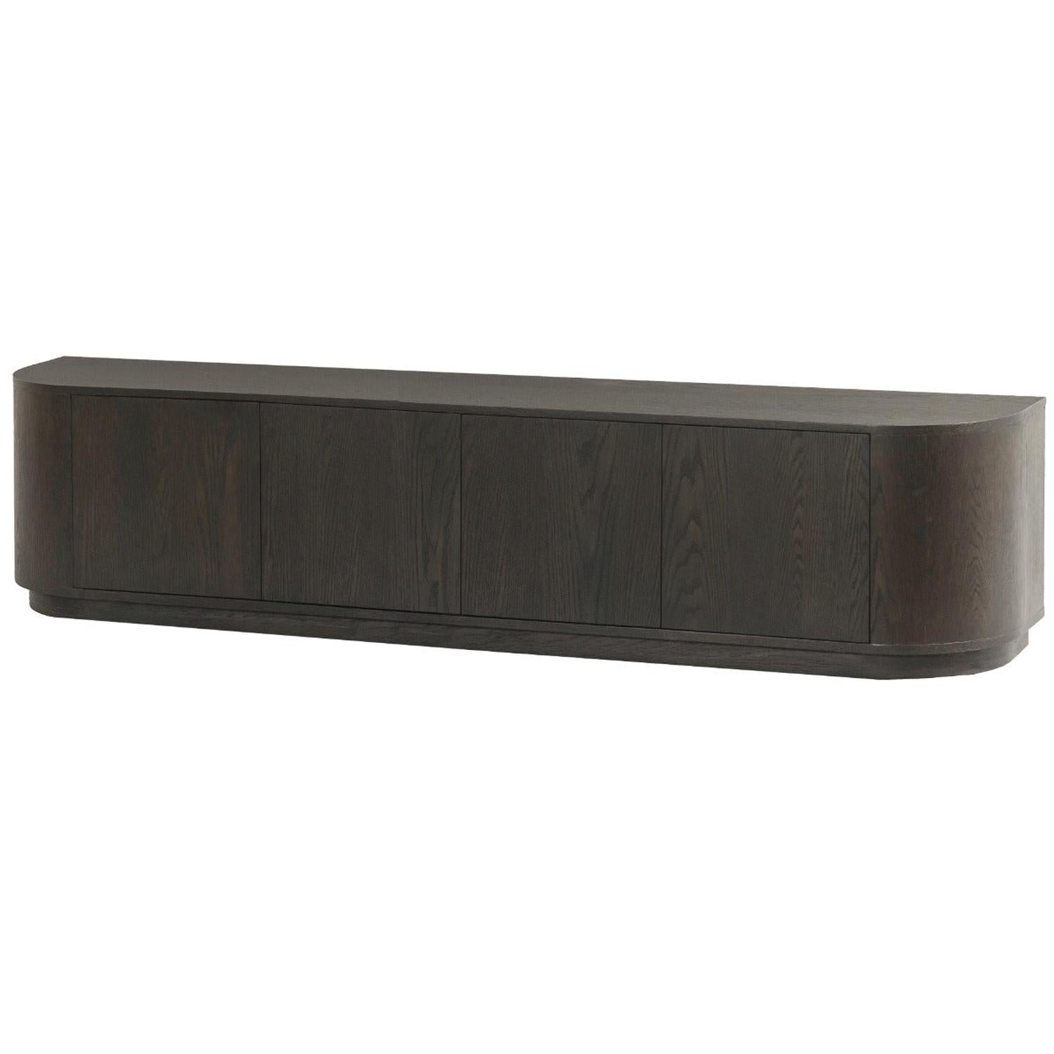 Sideboard Novero 220cm - Dunkelbraun-Sideboards-Livingfurn-le canapé