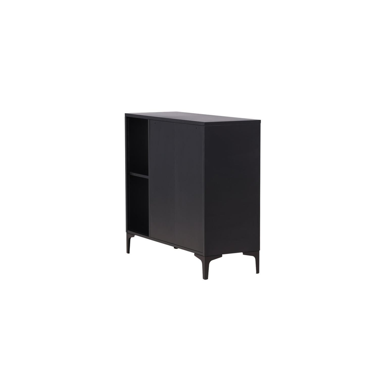 Sideboard Piring 110cm - Schwarz-Sideboards-Venture Home-le canapé