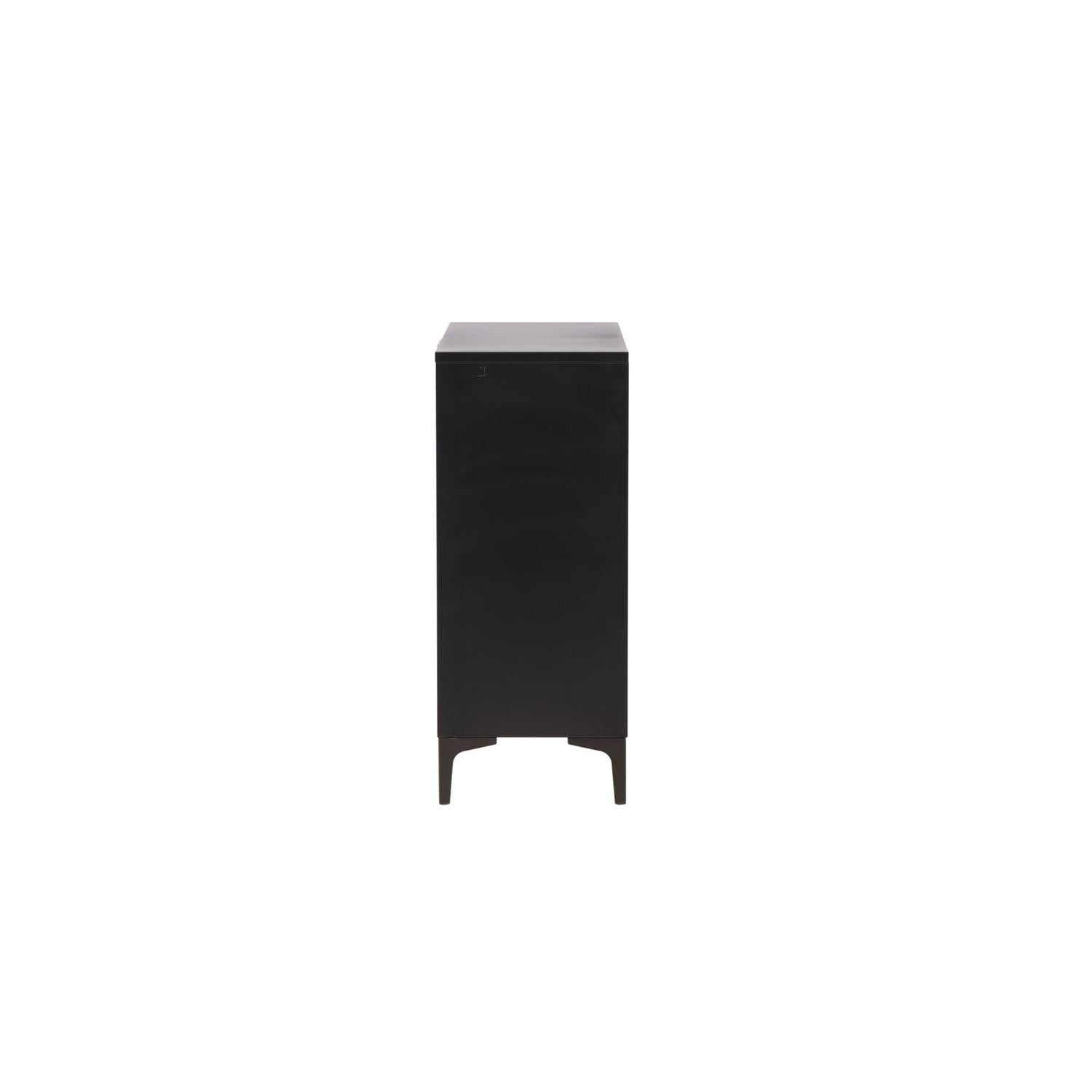 Sideboard Piring 110cm - Schwarz-Sideboards-Venture Home-le canapé