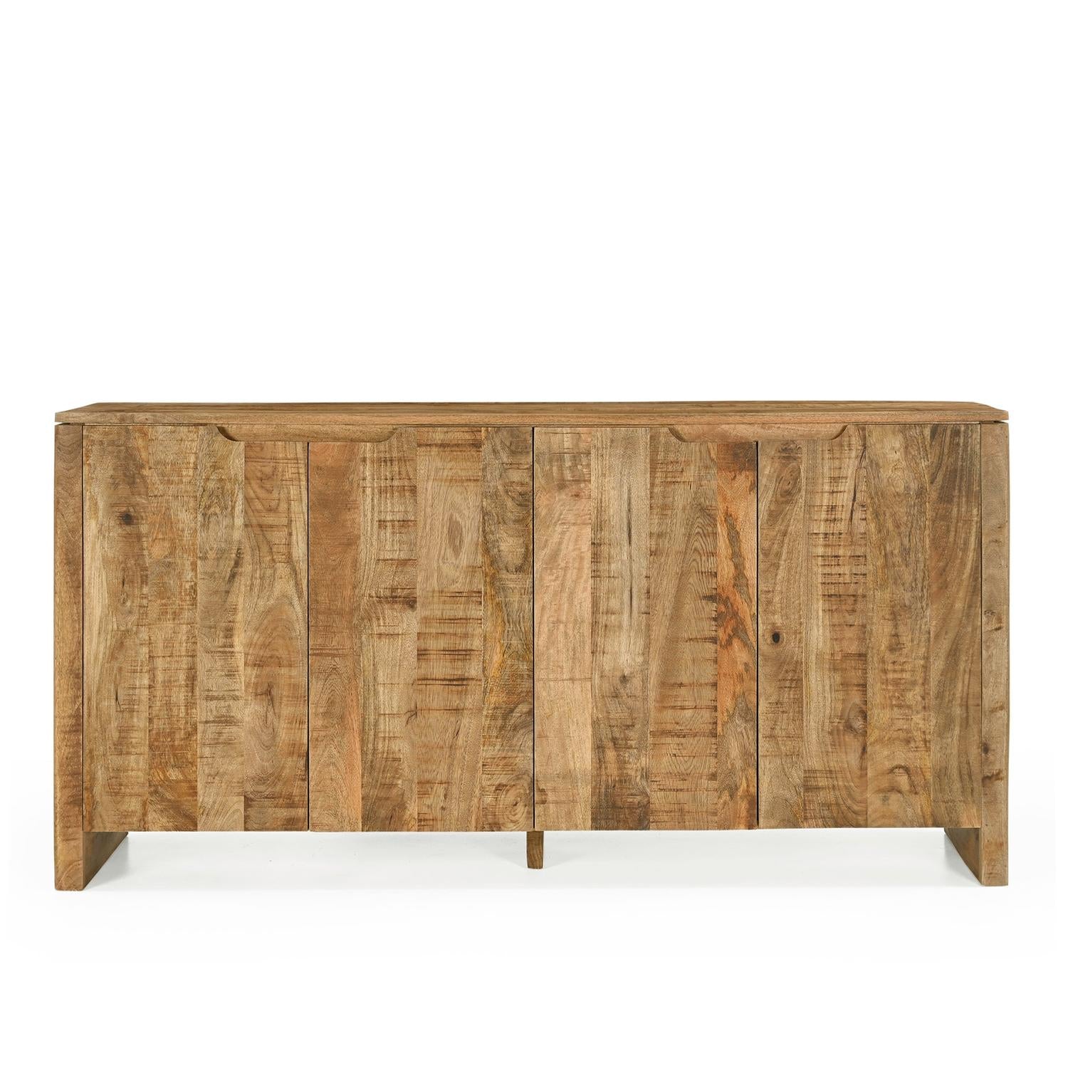 Sideboard Sophie aus Mangoholz 160cm - Hellbraun-Sideboards-Benoa-le canapé