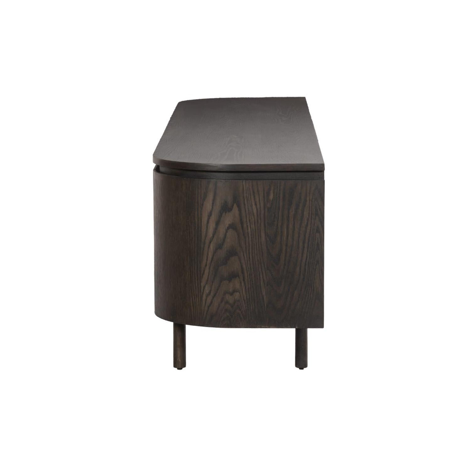 Sideboard Tobago 210cm - Dunkelbraun-Sideboards-Livingfurn-le canapé