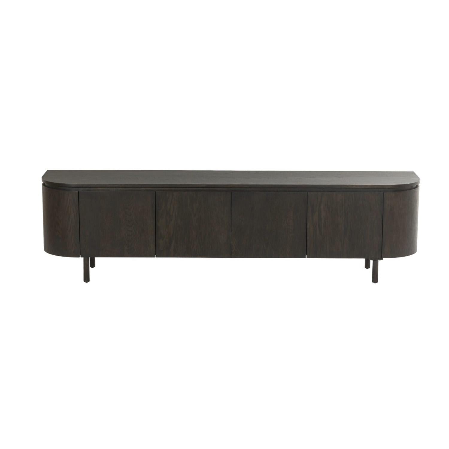 Sideboard Tobago 210cm - Dunkelbraun-Sideboards-Livingfurn-le canapé