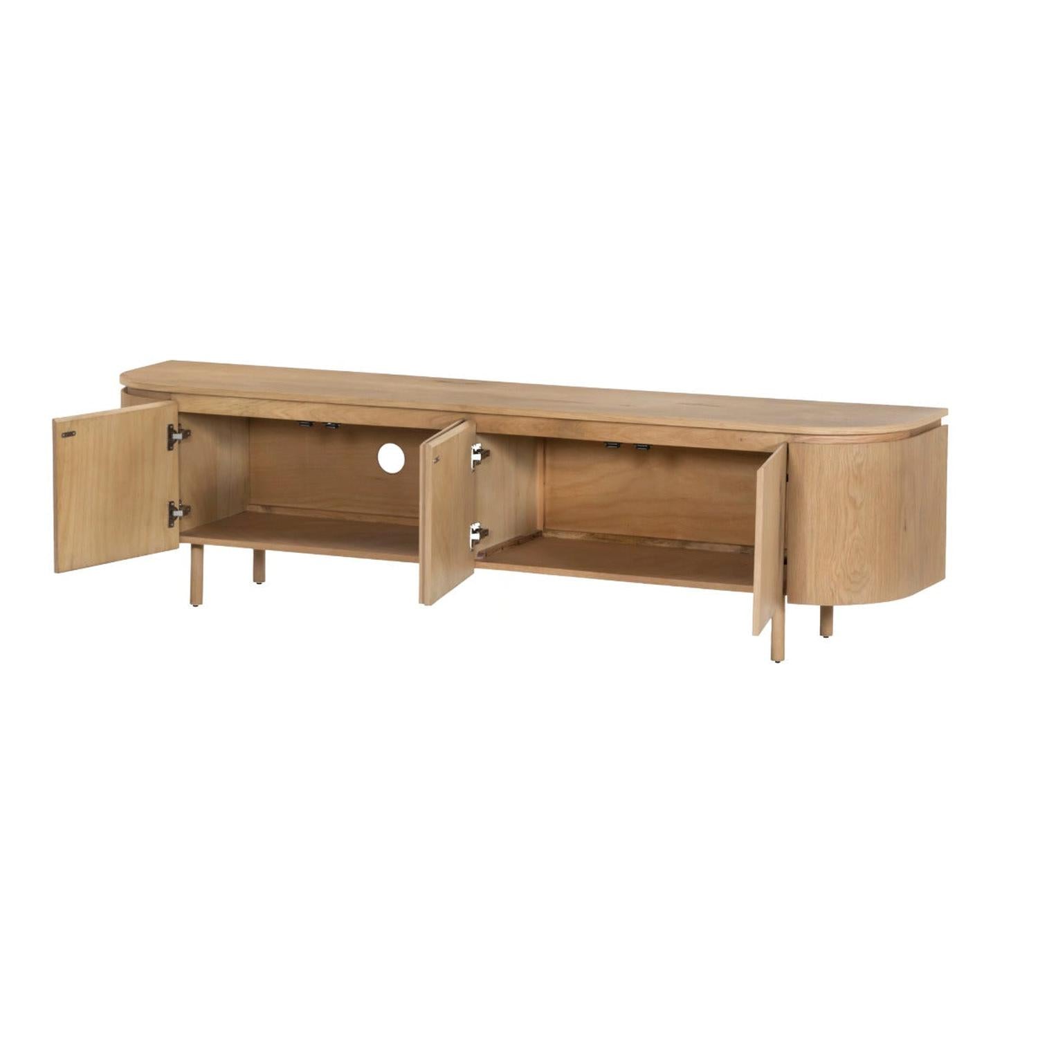 Sideboard Tobago 210cm - Hellbraun-Sideboards-Livingfurn-le canapé