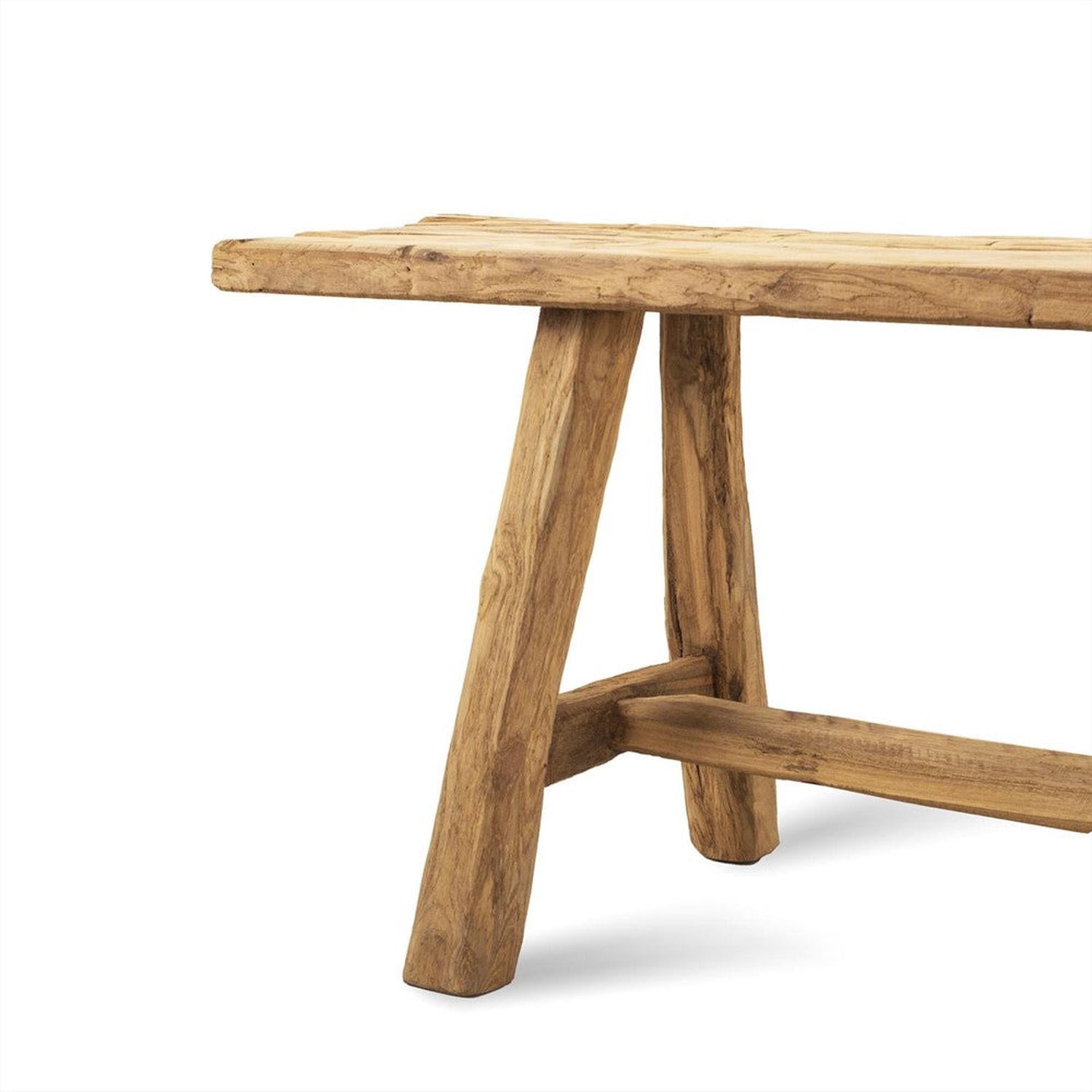 Sitzbank Blora aus Teakholz 160cm - Hellbraun-Bänke-Benoa-le canapé