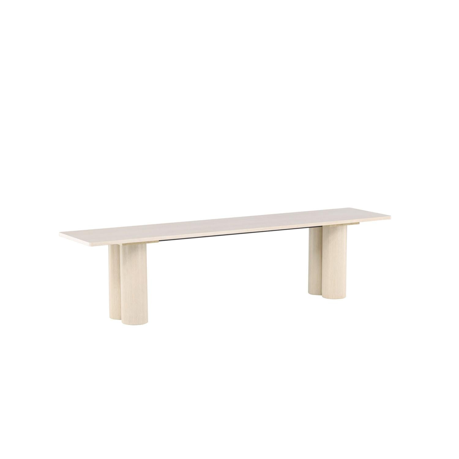 Sitzbank Olivia 180cm - Beige-Bänke-Venture Home-le canapé