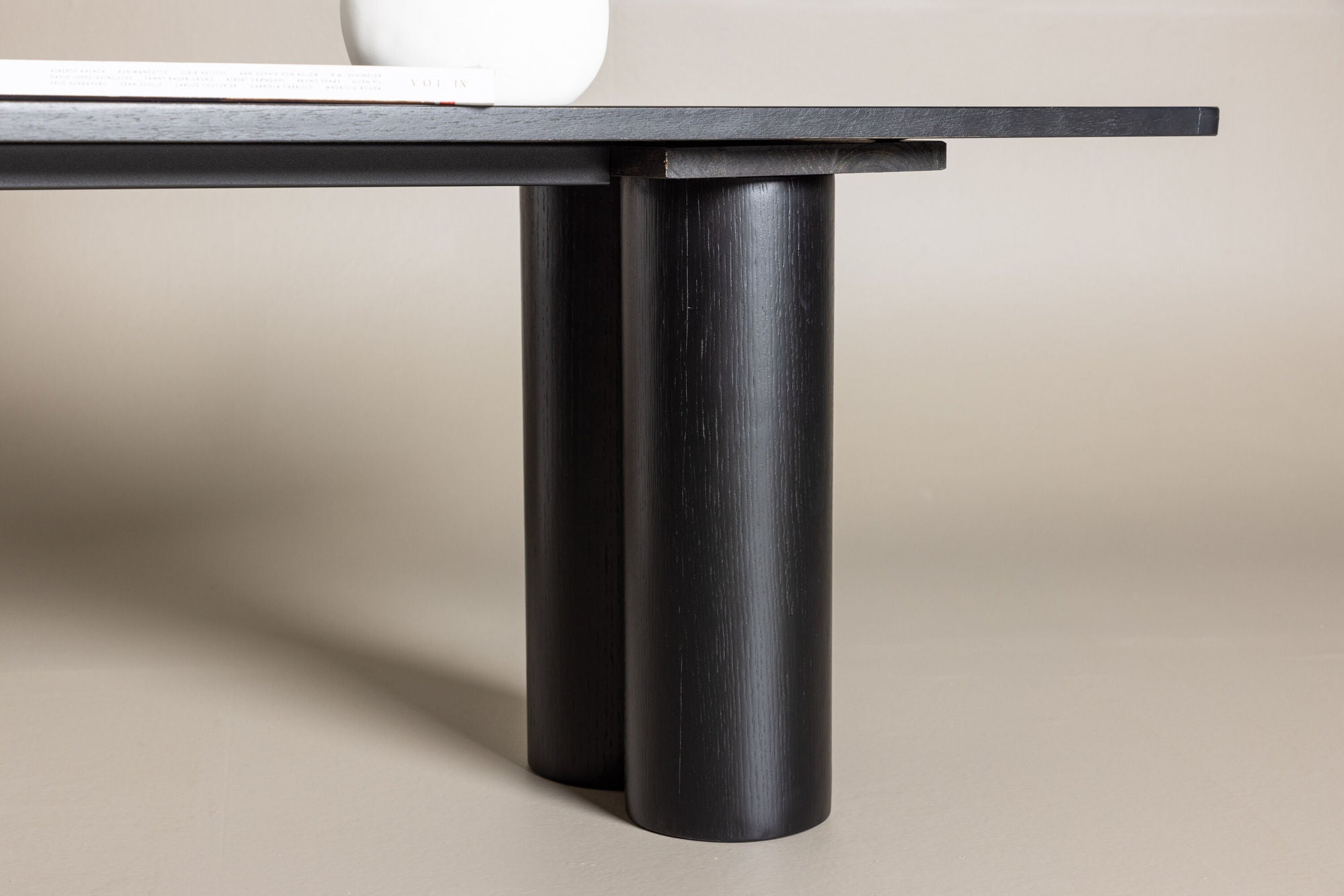 Sitzbank Olivia 180cm - Schwarz-Bänke-Venture Home-le canapé