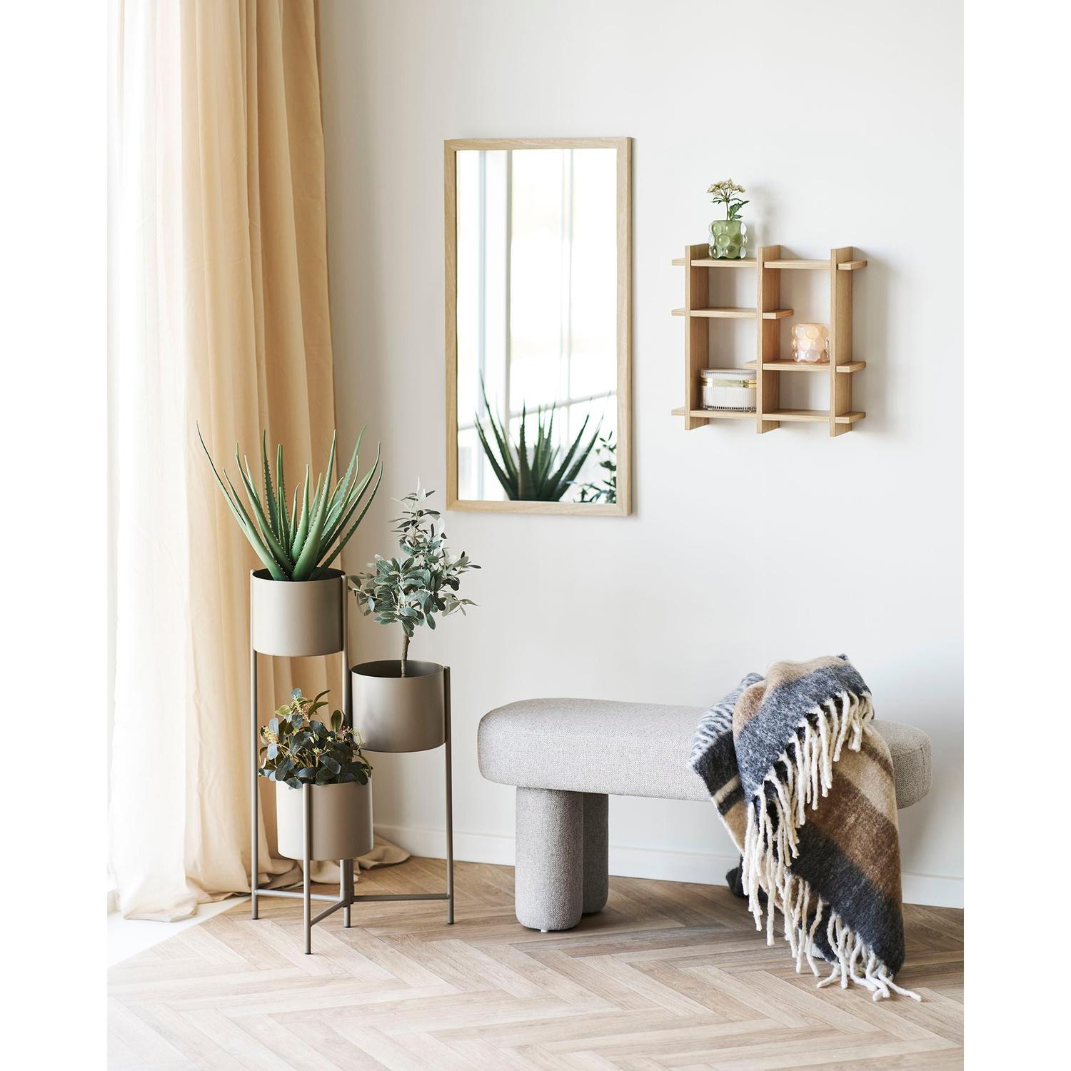 Sitzbank Weston 95cm - Sandbraun-Bänke-House Nordic-le canapé