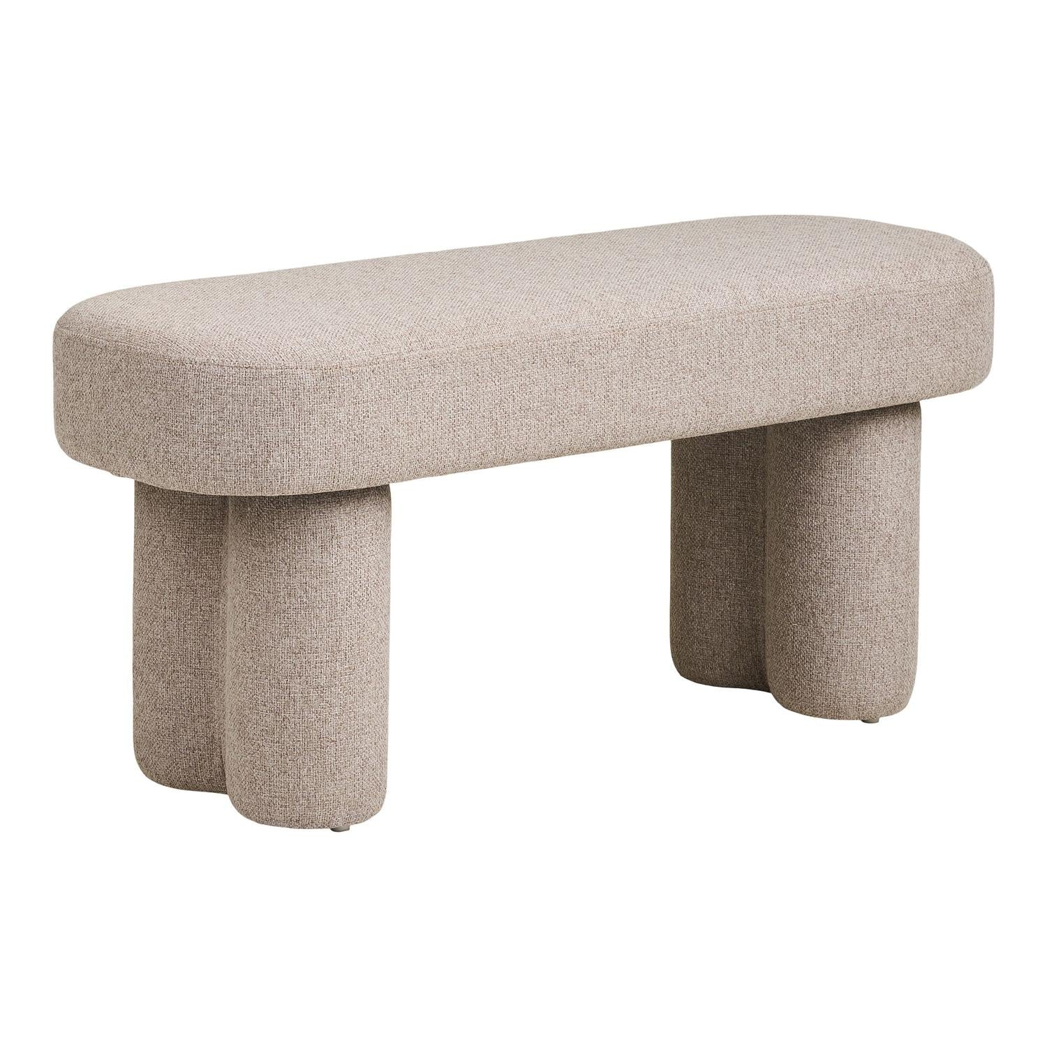Sitzbank Weston 95cm - Sandbraun-Bänke-House Nordic-le canapé