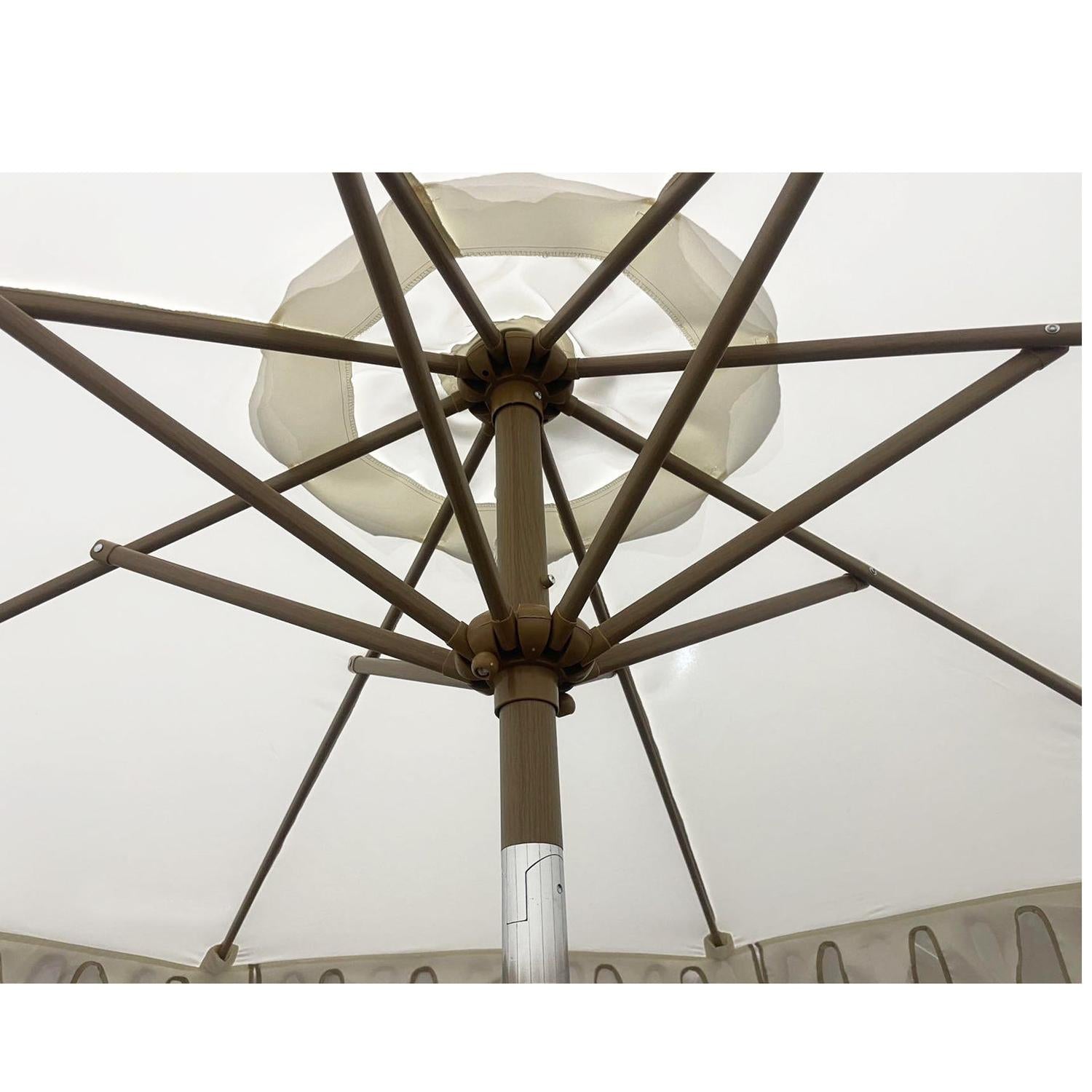 Sonnenschirm Amalfi Ø230cm - Weiß-Sonnenschirme-Pole to Pole-le canapé