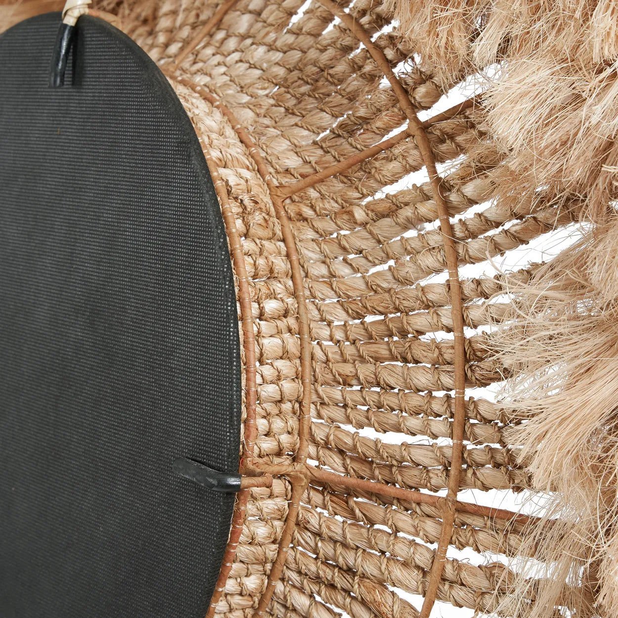 Spiegel Abaca Salomon - Natur-Dekospiegel-Bazar Bizar-le canapé