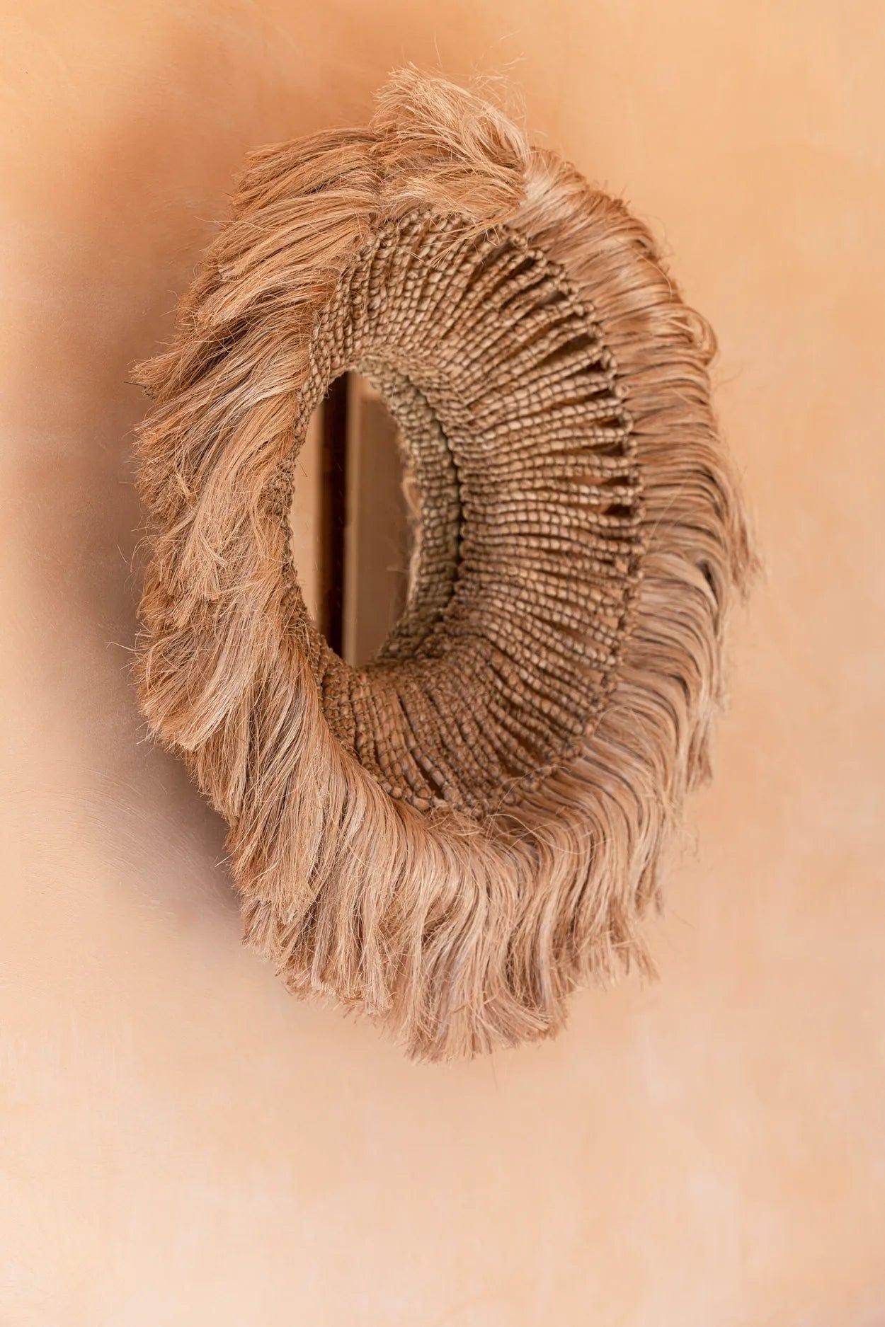 Spiegel Abaca Salomon - Natur-Dekospiegel-Bazar Bizar-le canapé