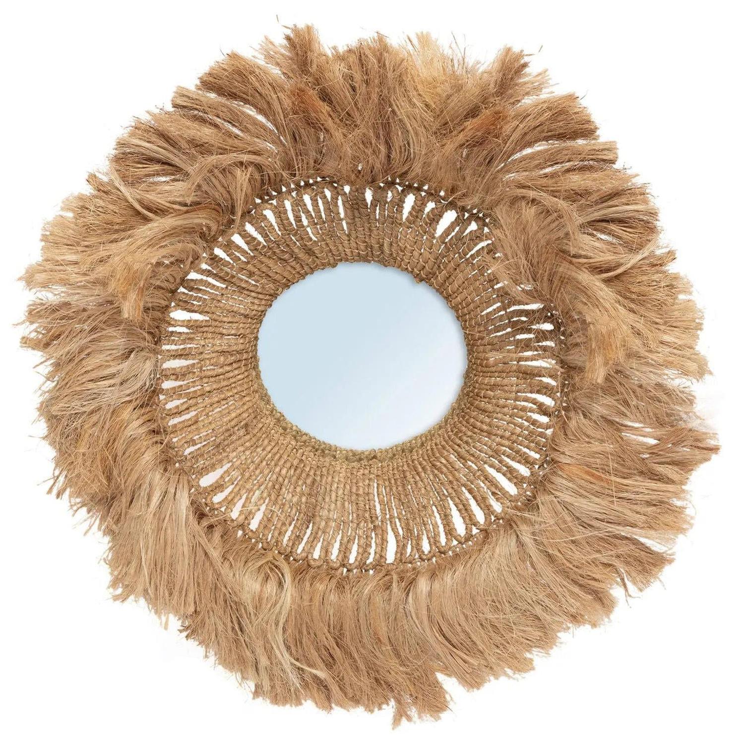 Spiegel Abaca Salomon - Natur-Dekospiegel-Bazar Bizar-le canapé