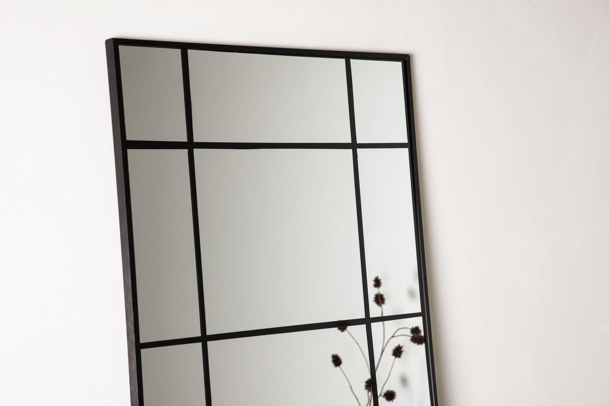 Spiegel Lake 193*67cm - Matt Schwarz-Ganzkörperspiegel-Venture Home-le canapé