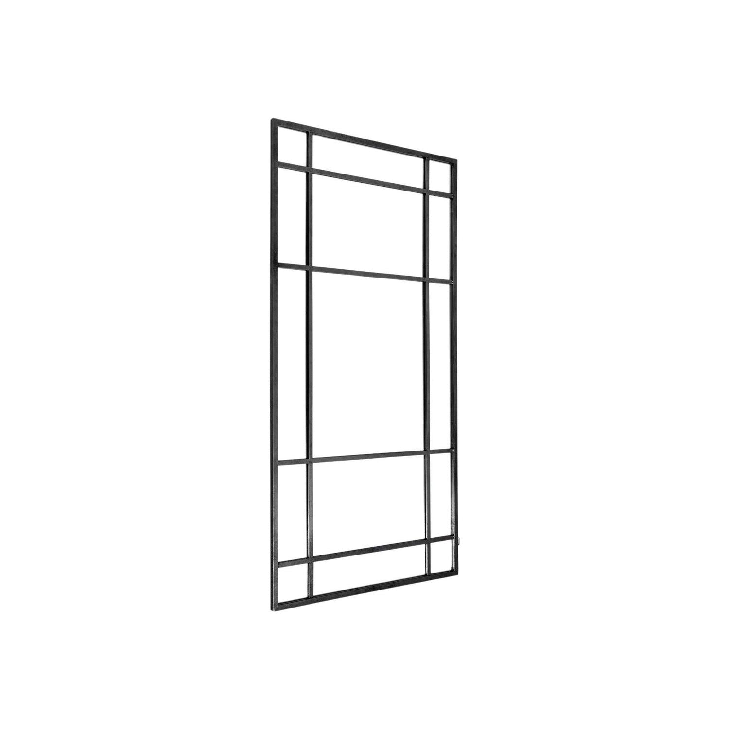 Spiegel SPIRIT 203cm aus Eisen – Schwarz-Ganzkörperspiegel-Nordal A/S-le canapé