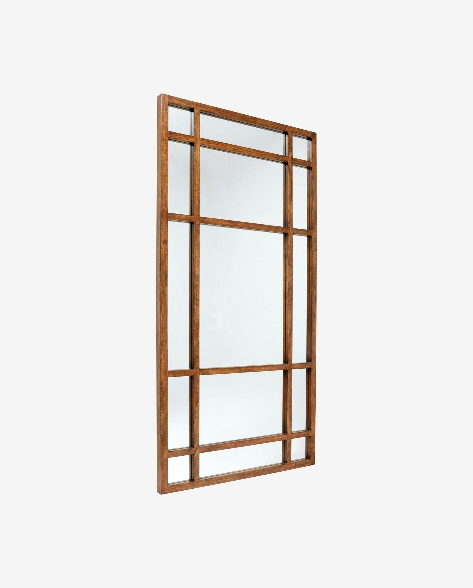 Spiegel SPIRIT 203cm – gebeiztes Birkenholz-Ganzkörperspiegel-Nordal A/S-le canapé