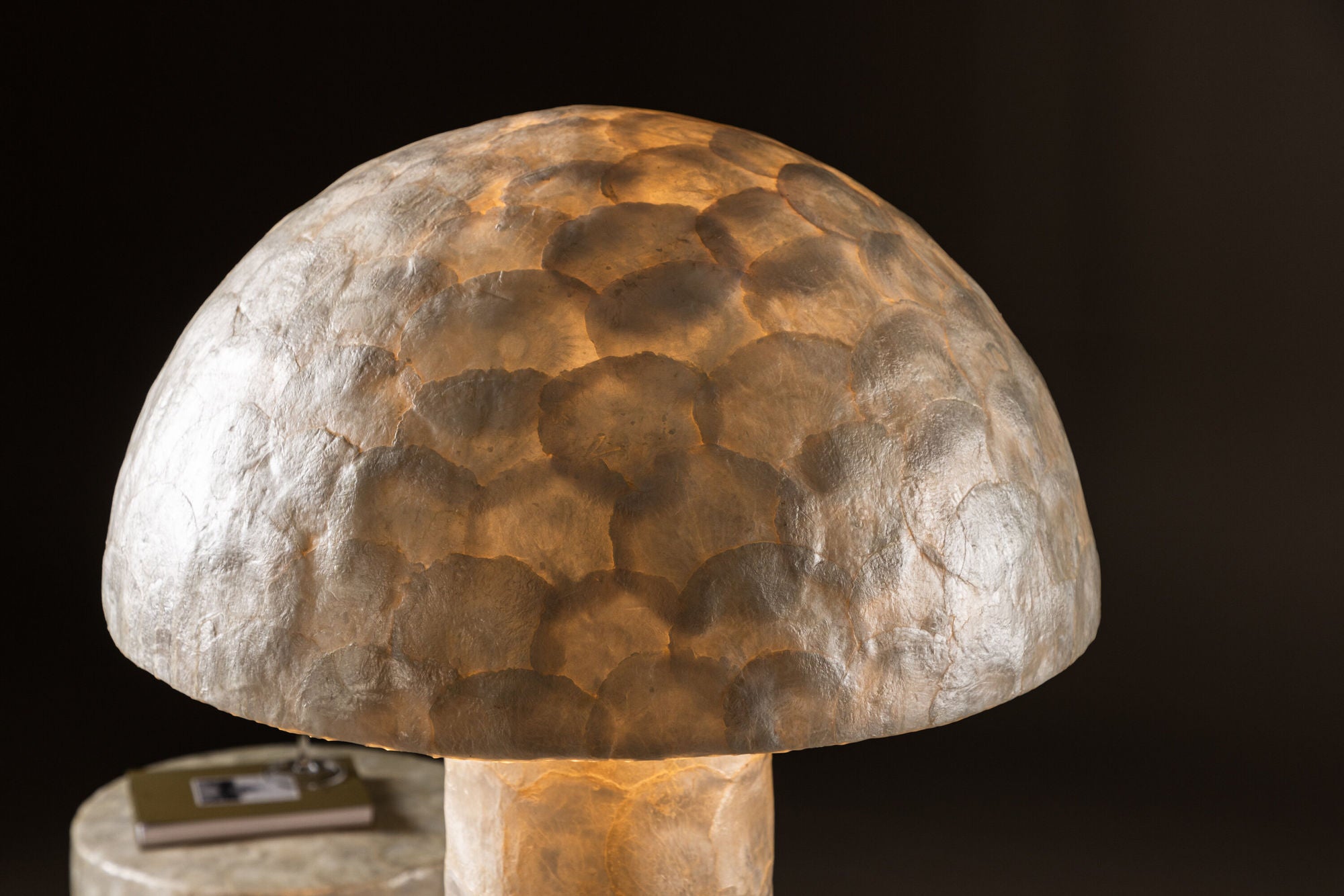 Stehlampe Lindön 120cm - Capiz-Muschel Optik-Stehlampe-Vind-le canapé