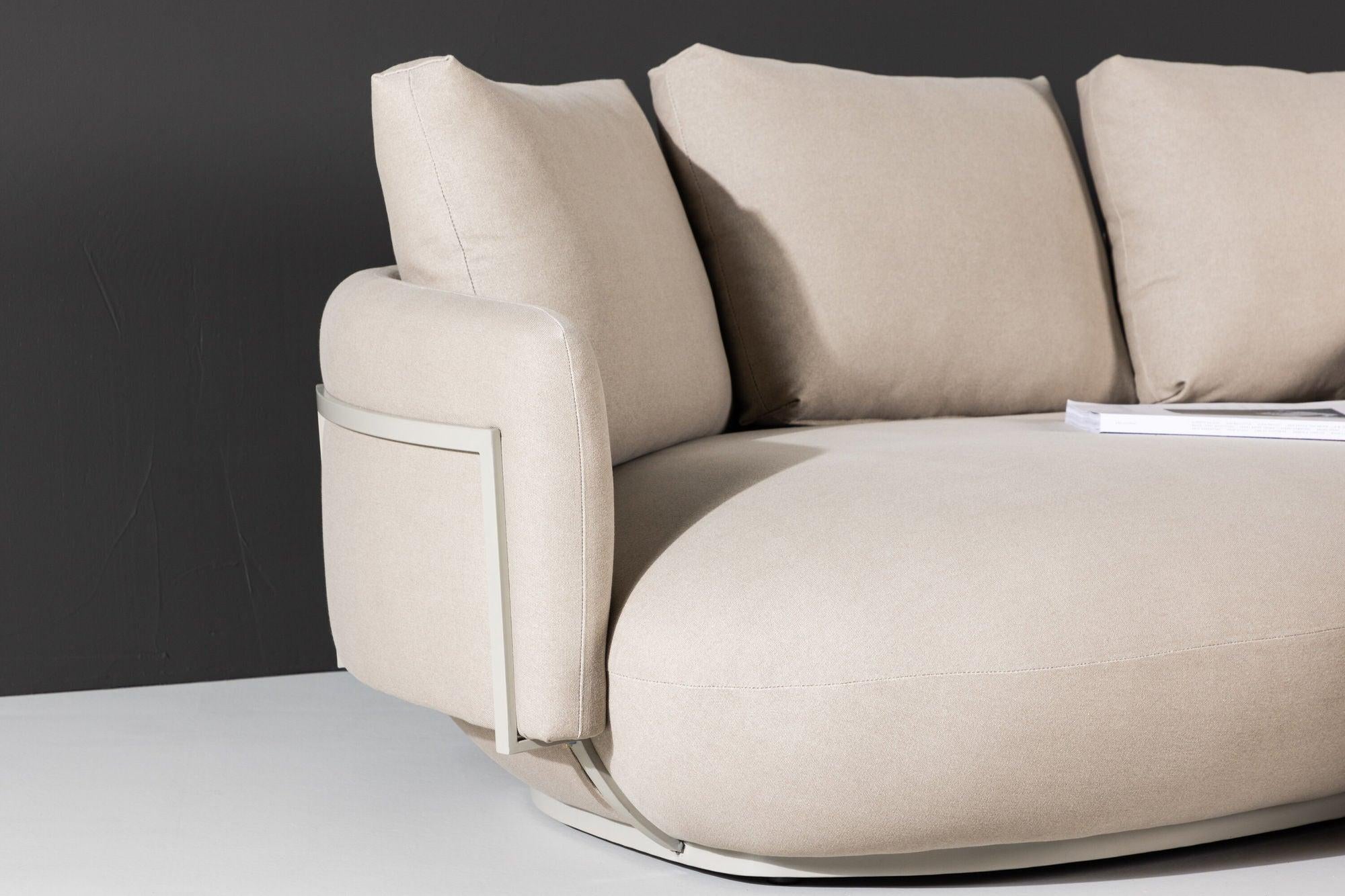 Stellar 4 - Sitzer Sofa - BeigeEinzelsofas