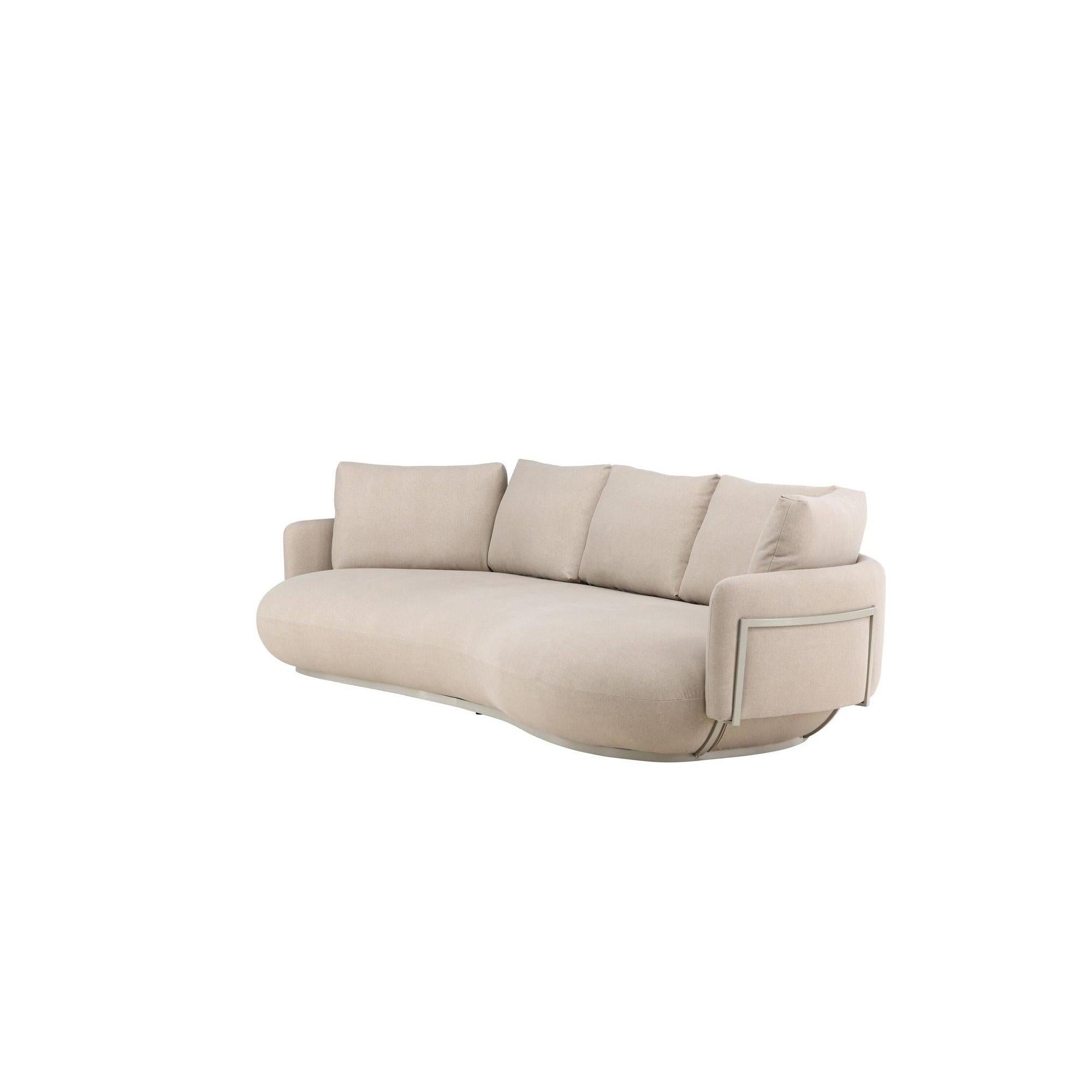 Stellar 4 - Sitzer Sofa - BeigeEinzelsofas