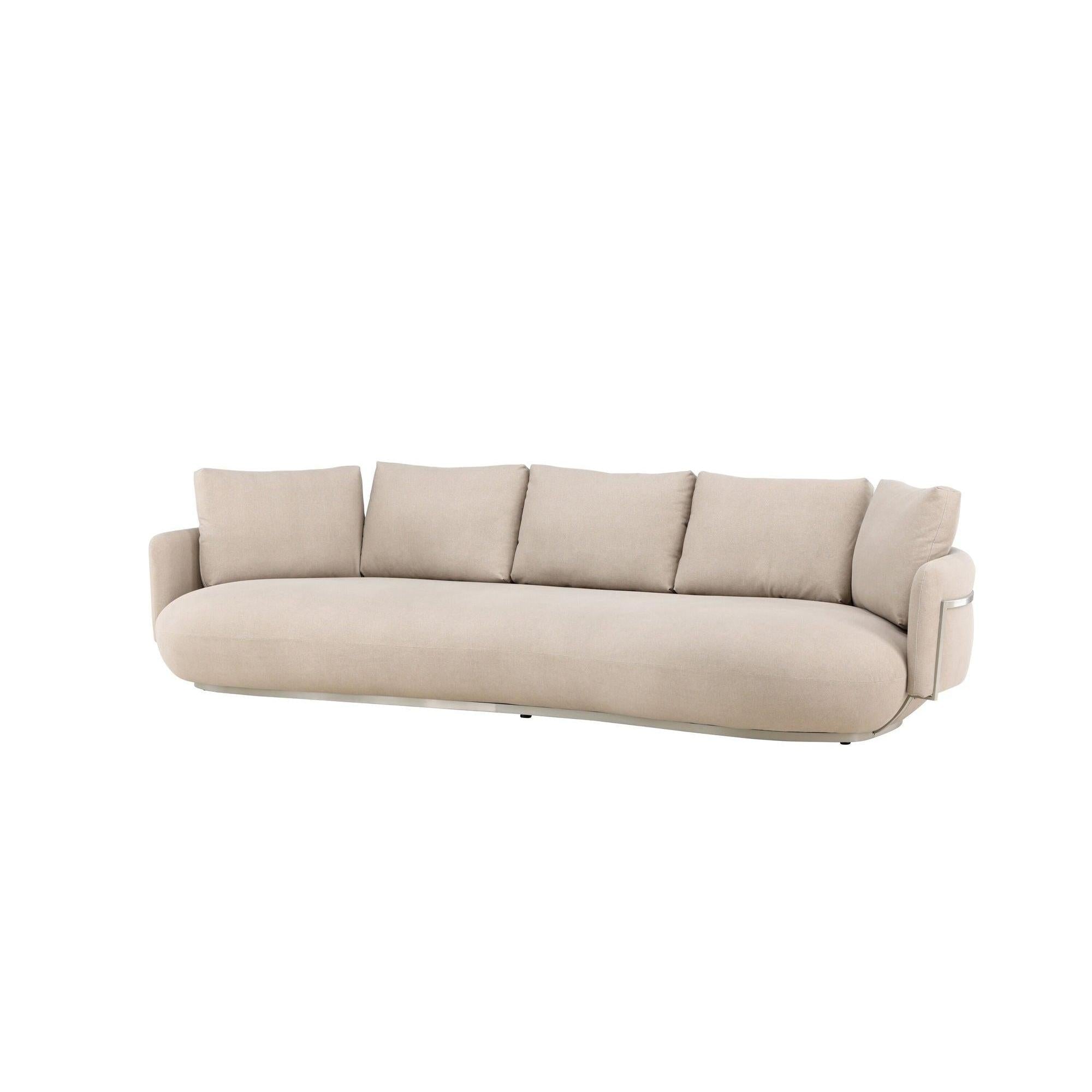 Stellar 4 - Sitzer Sofa - BeigeEinzelsofas