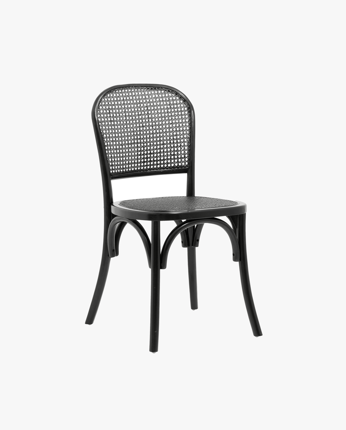 Stuhl WICKY aus Rattan - Schwarz-Esszimmerstühle-Nordal A/S-le canapé