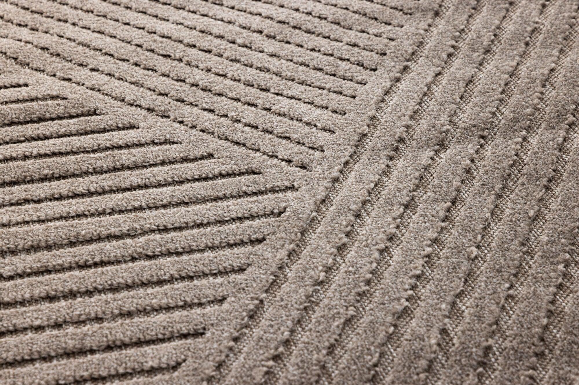 Teppich Aron 340*240cm - Braun-Teppich-Venture Home-le canapé