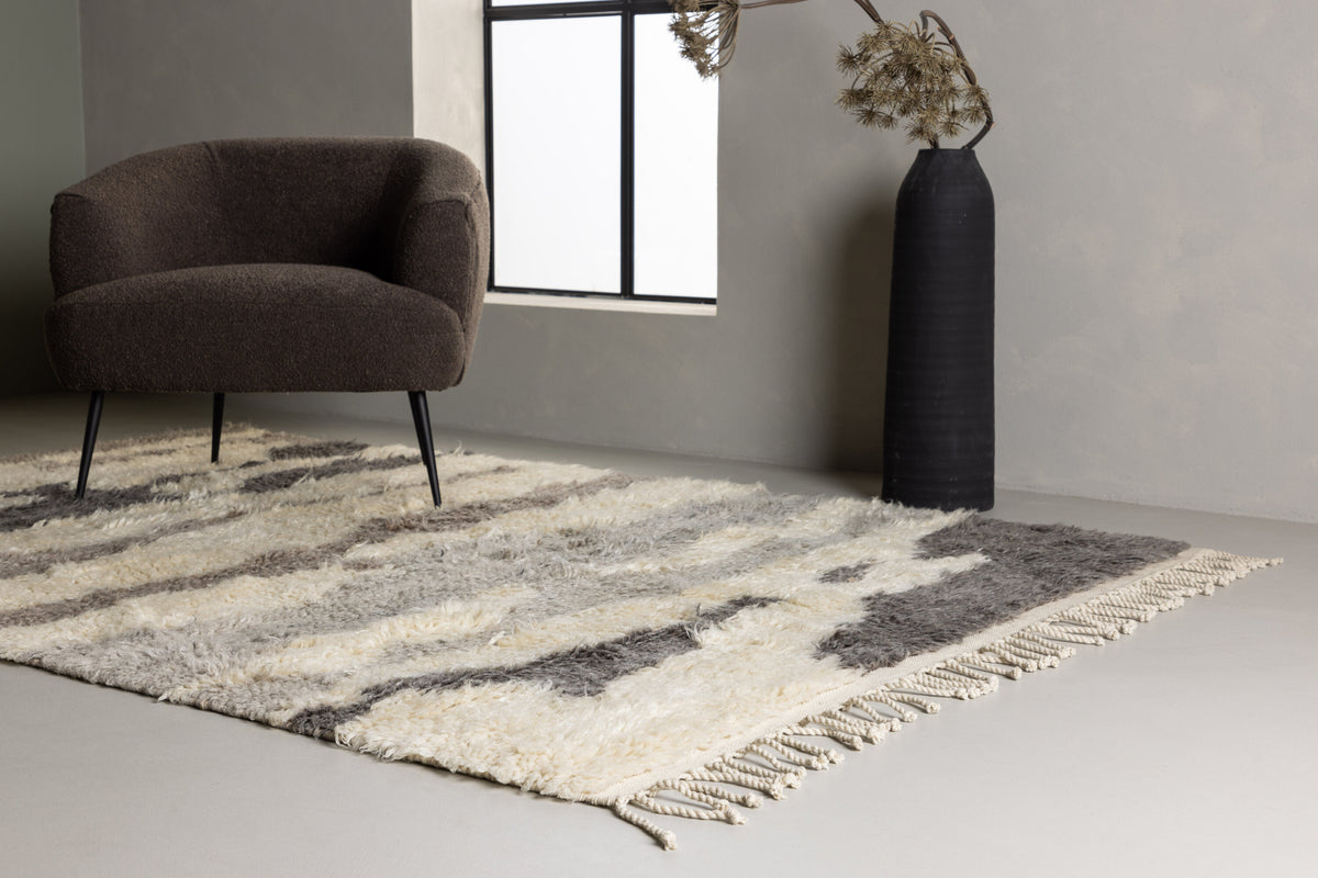 Teppich Charlie aus Wolle 230*160cm - Mehrfarbig-Teppiche-Venture Home-le canapé