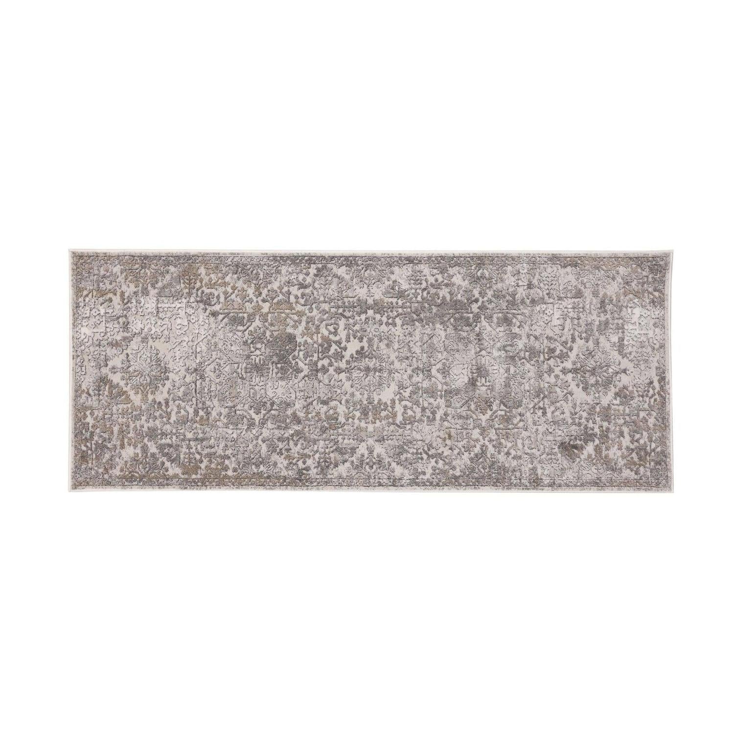 Teppich Cleo 200*80cm (Läufer) - Silber
