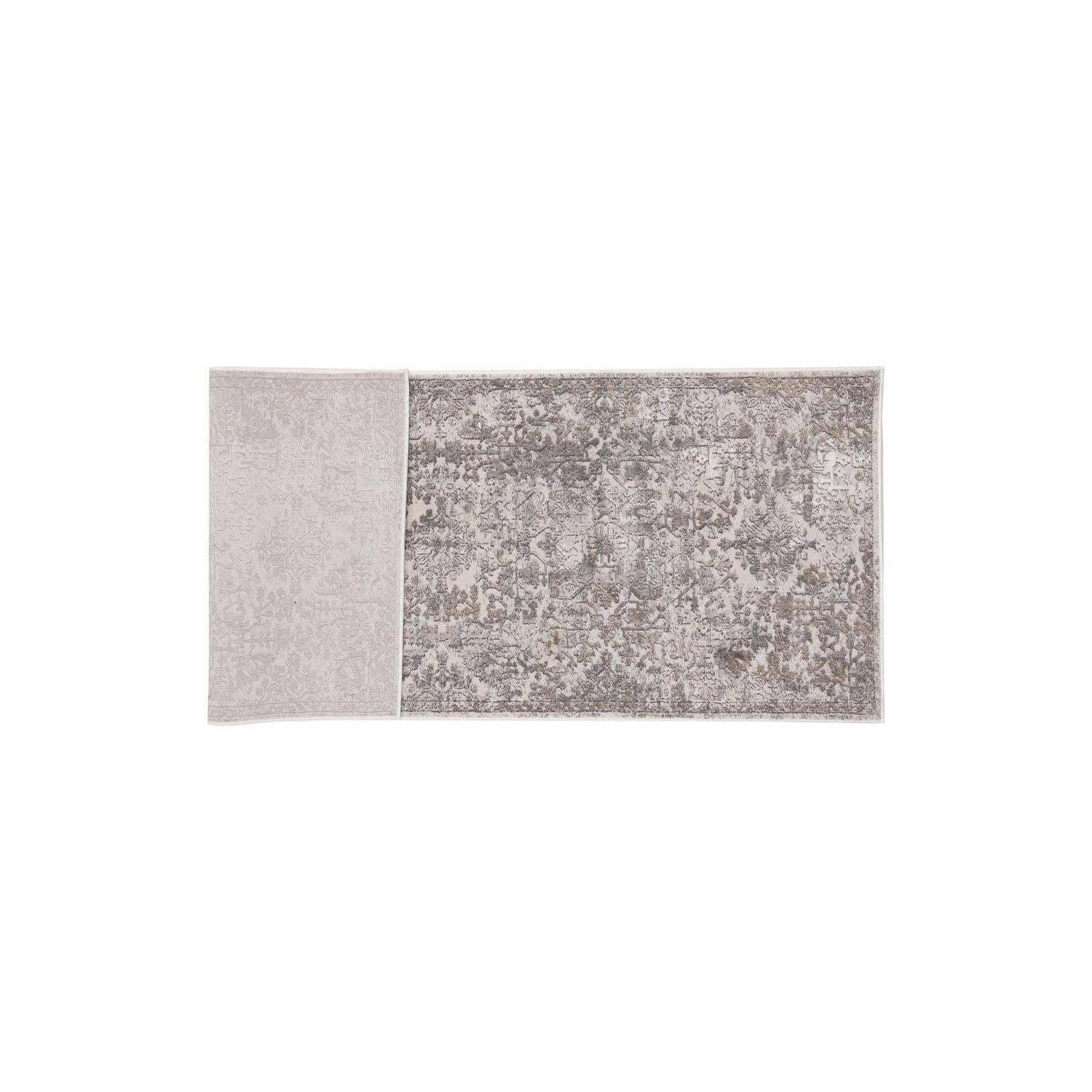 Teppich Cleo 200*80cm (Läufer) - Silber