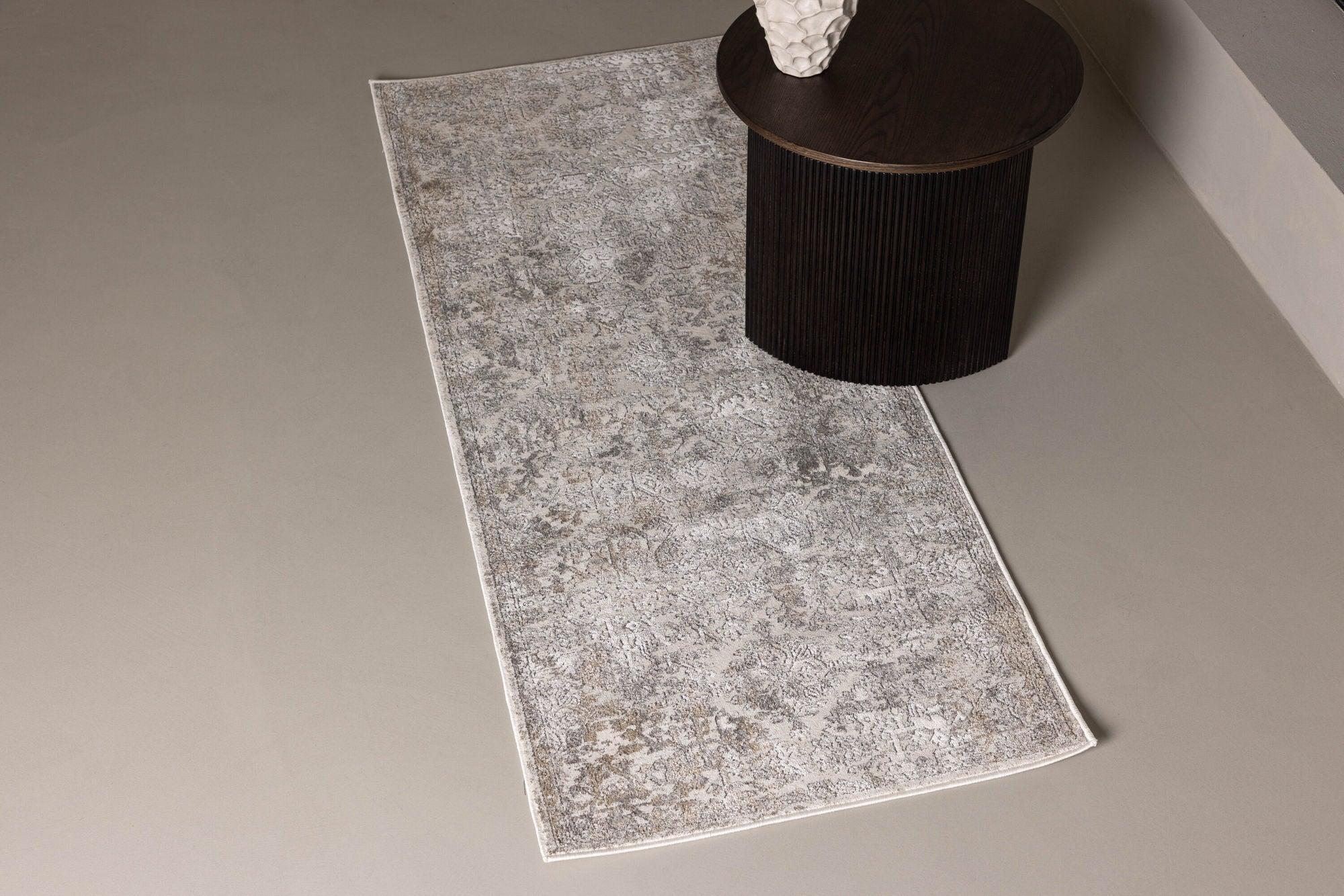 Teppich Cleo 200*80cm (Läufer) - Silber