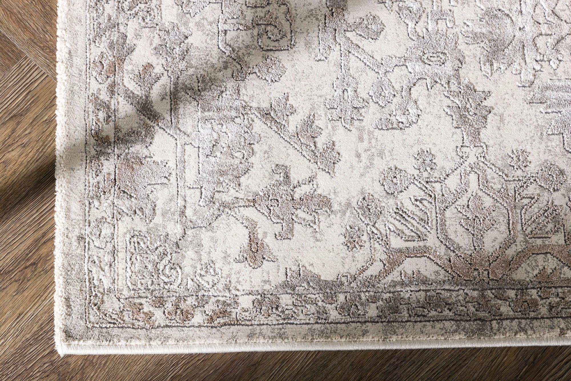Teppich Cleo 290*200cm - SilberTeppich