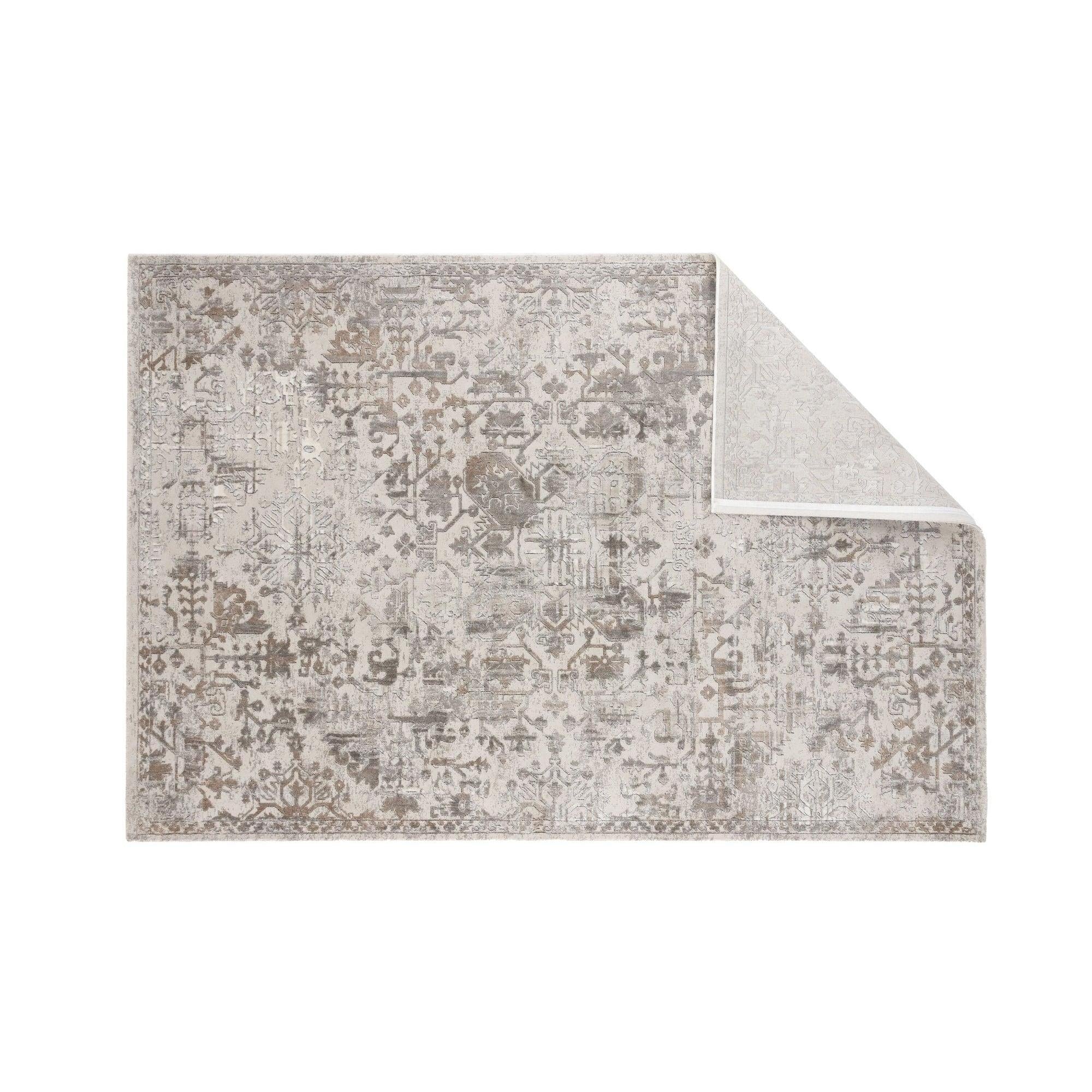 Teppich Cleo 290*200cm - SilberTeppich