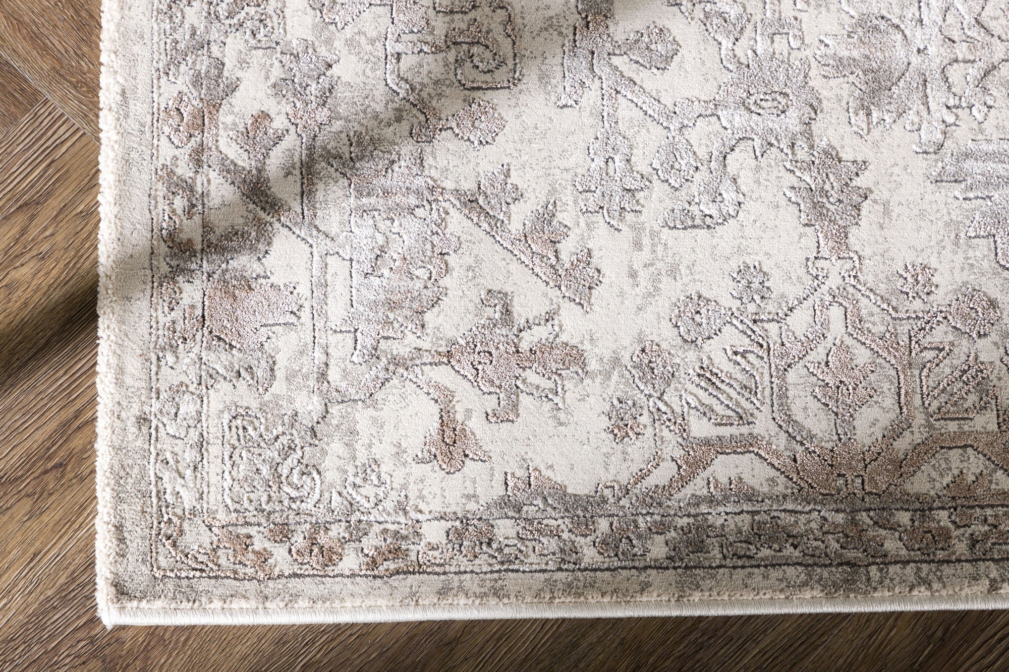 Teppich Cleo 340*240cm - SilberTeppich