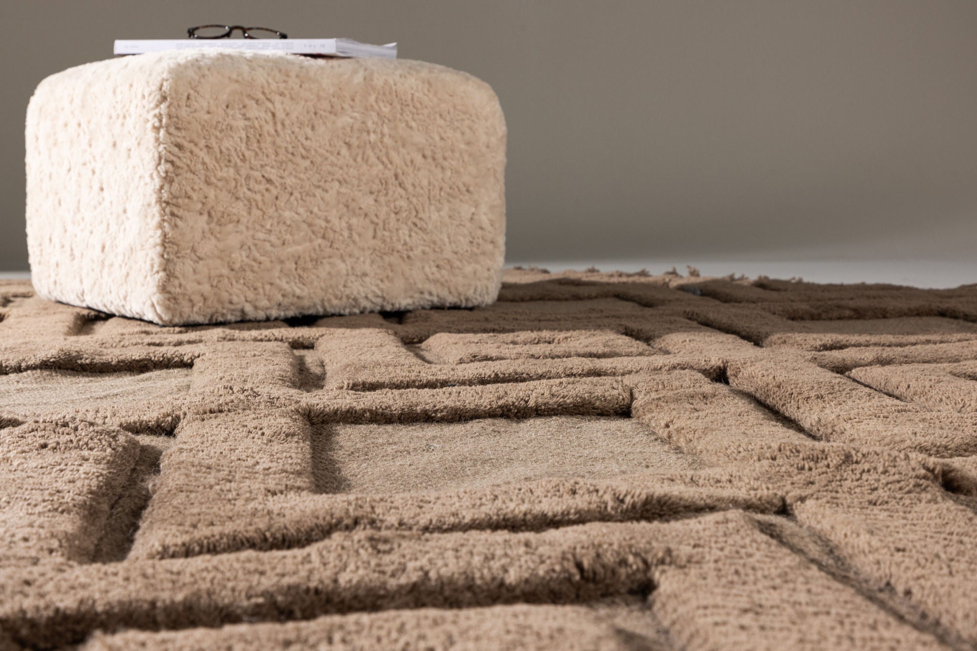 Teppich Dahlia 400*300cm - Dunkelbraun-Teppich-Vind-le canapé