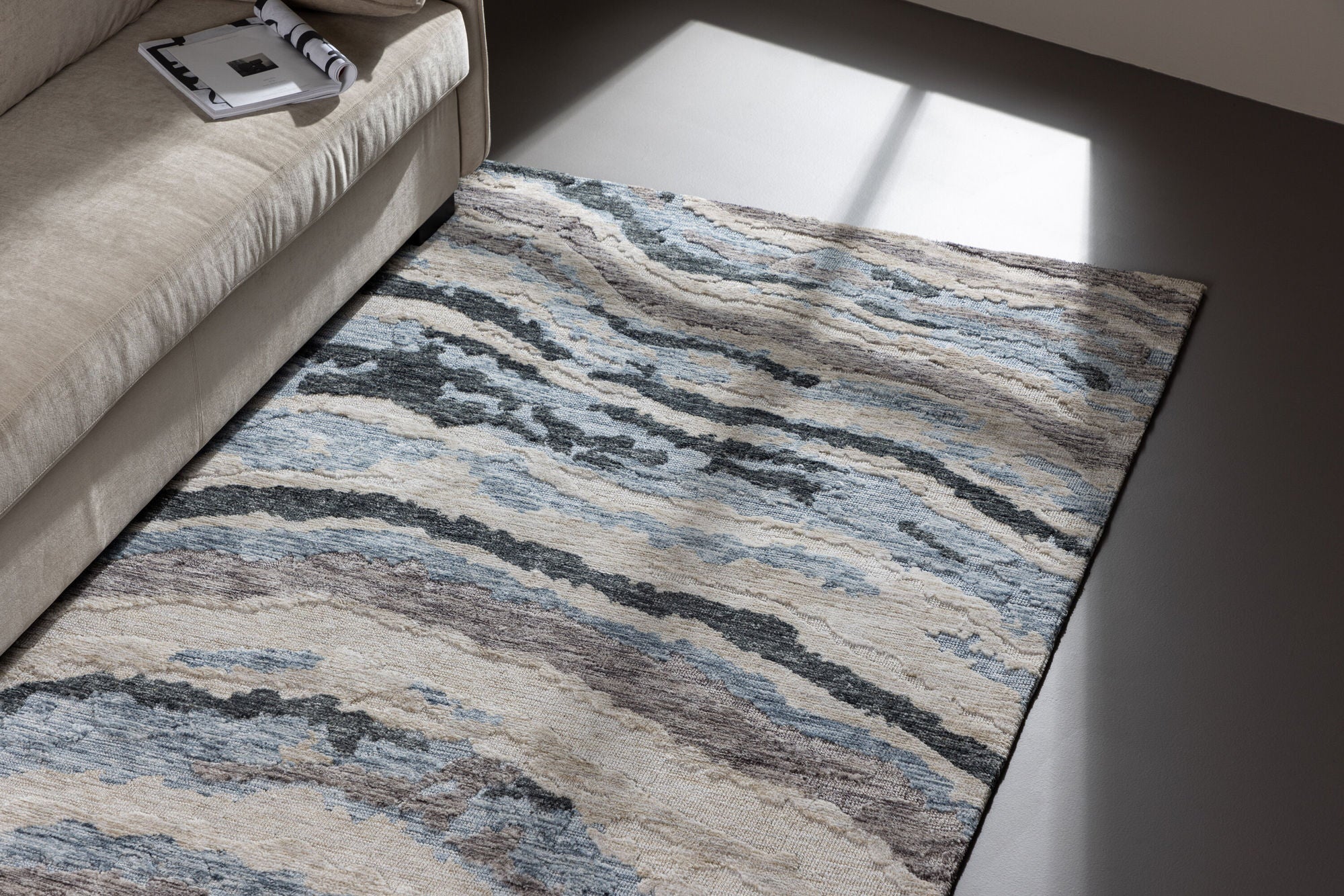 Teppich Gigi Rechteckig 300*290cm - Multicolor-Teppich-Venture Home-le canapé