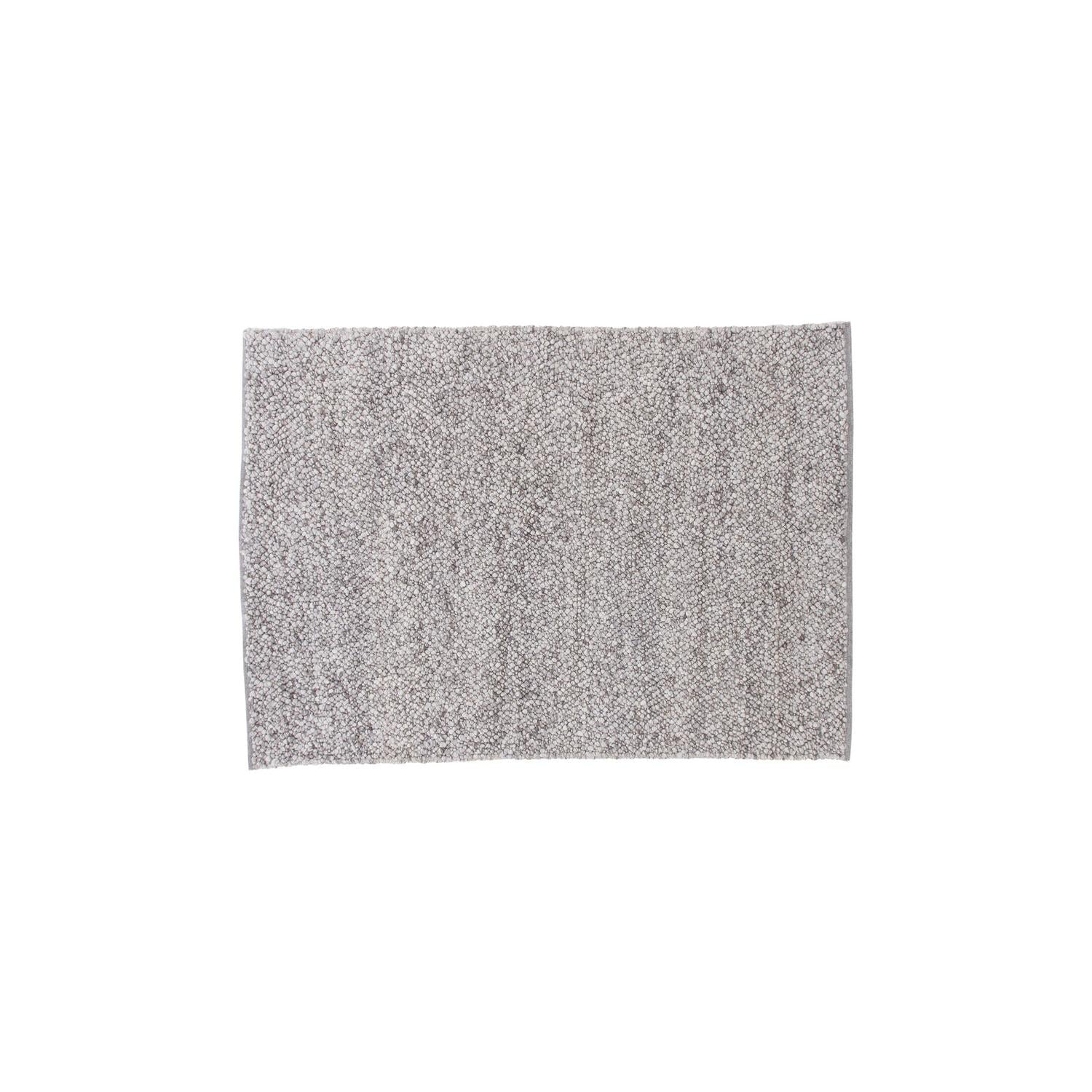 Teppich Jajru 300x200cm aus Wolle - Hellgrau-Teppich-Venture Home-le canapé