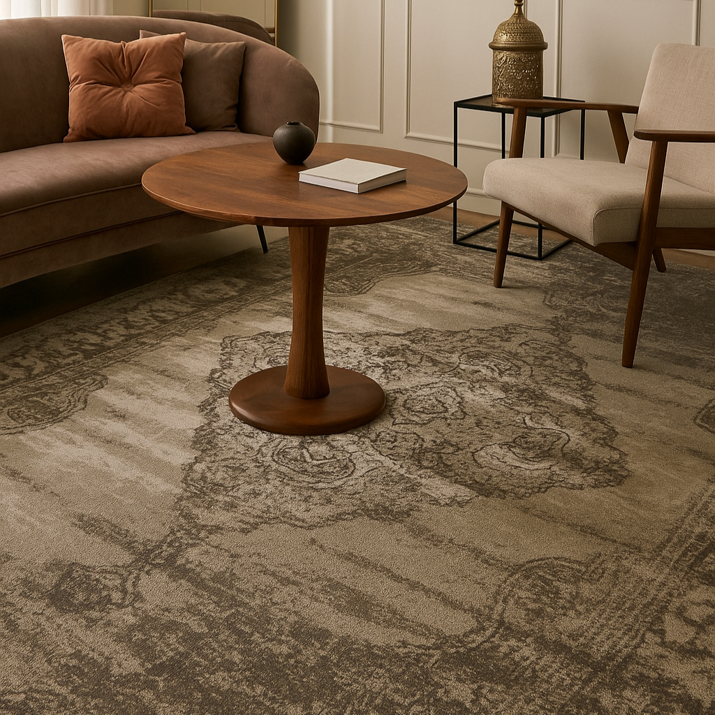 Teppich Kelly 290*200cm - Anthrazitgrau-Teppiche-Livingfurn-le canapé