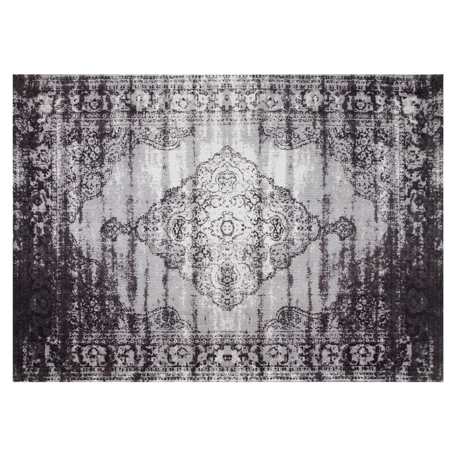 Teppich Kelly Vintage 290x200cm - Schwarz-Teppich-Livingfurn-le canapé