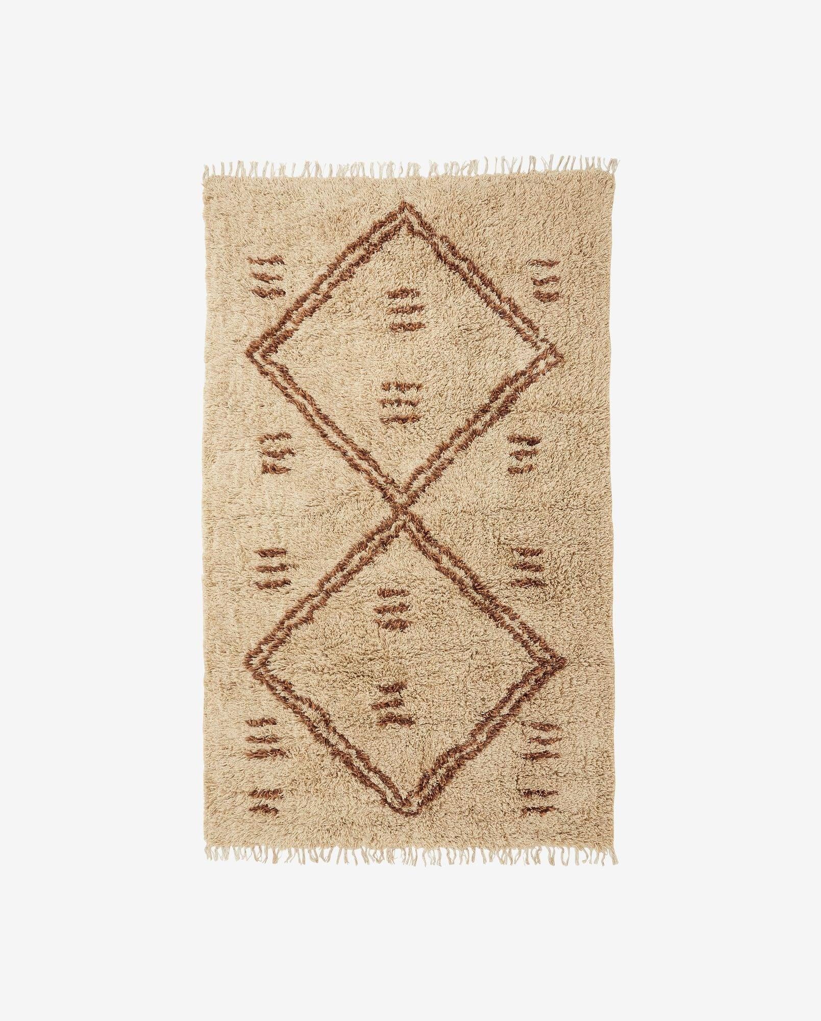 Teppich LEAH 240*160cm handgefertigt – Natur-Teppiche-Nordal A/S-le canapé