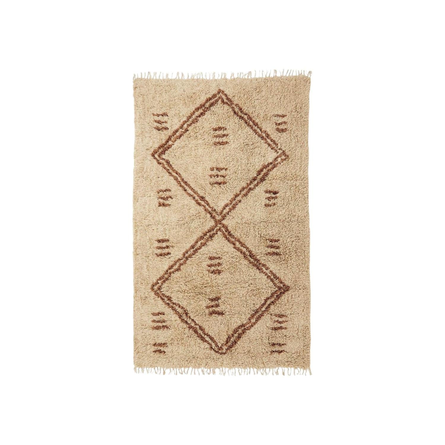 Teppich LEAH 240*160cm handgefertigt – Natur-Teppiche-Nordal A/S-le canapé